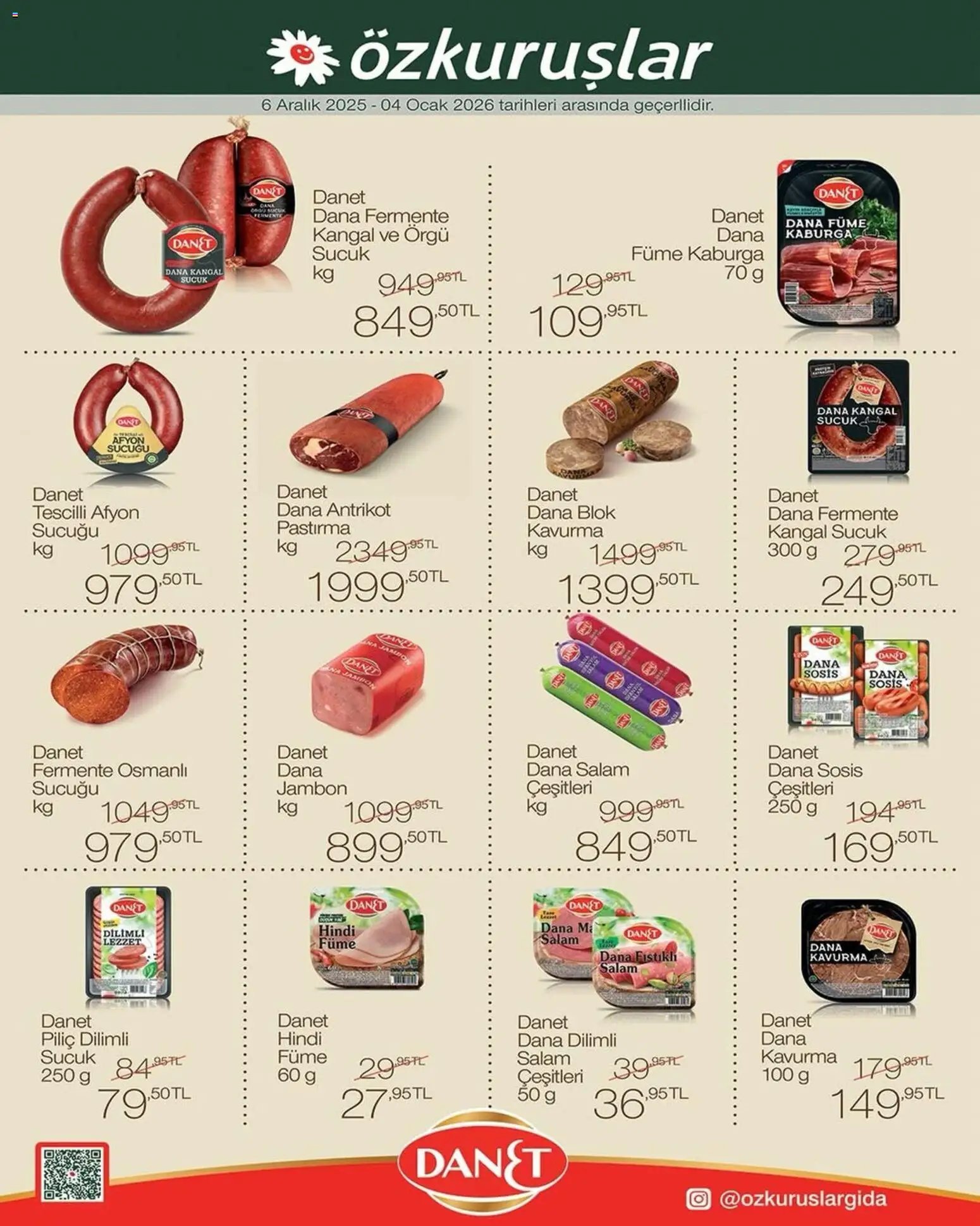 Özkuruşlar İndirim