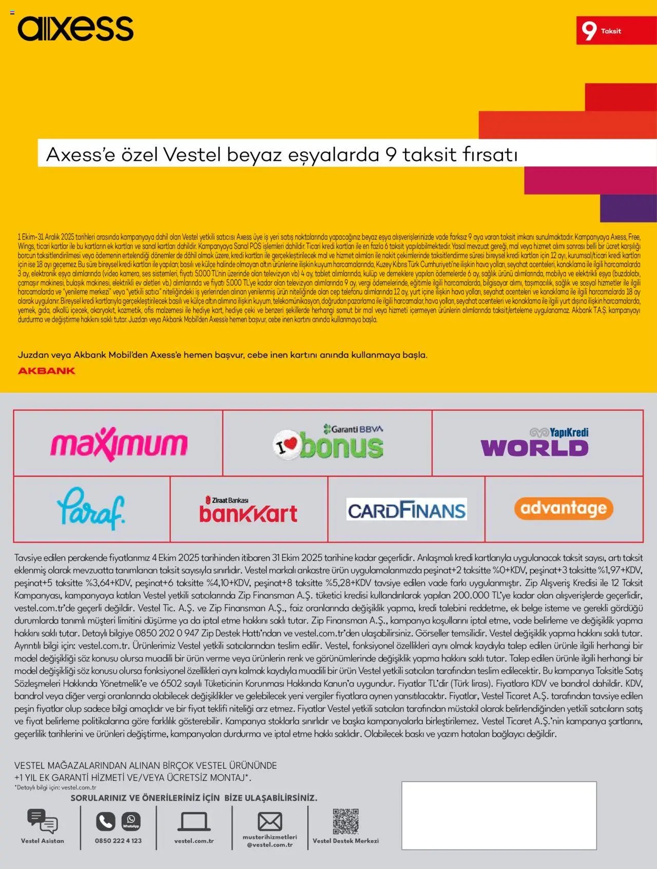 Vestel Ankastre Ürünler