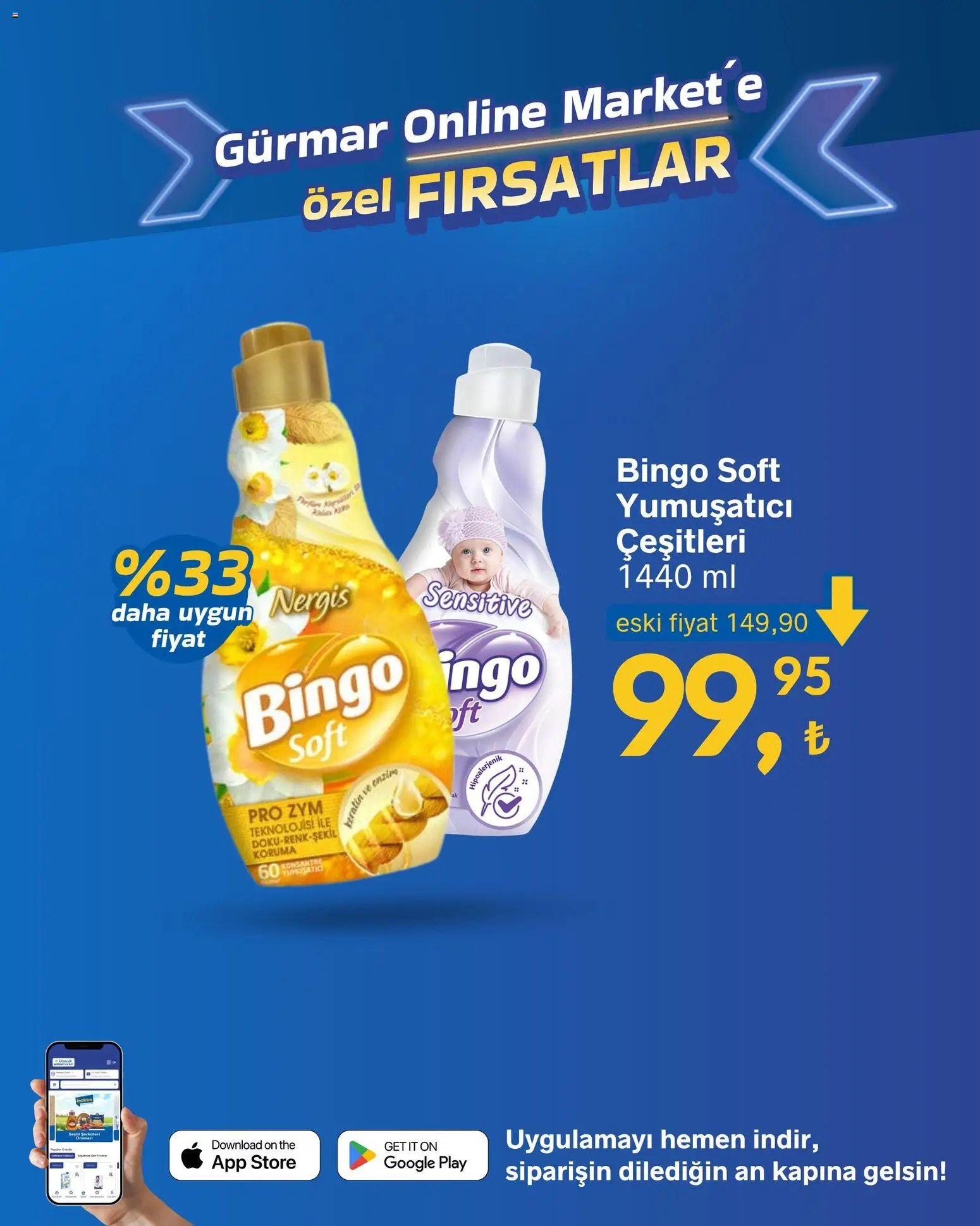 Gürmar - Online Market’e özel fırsatlar