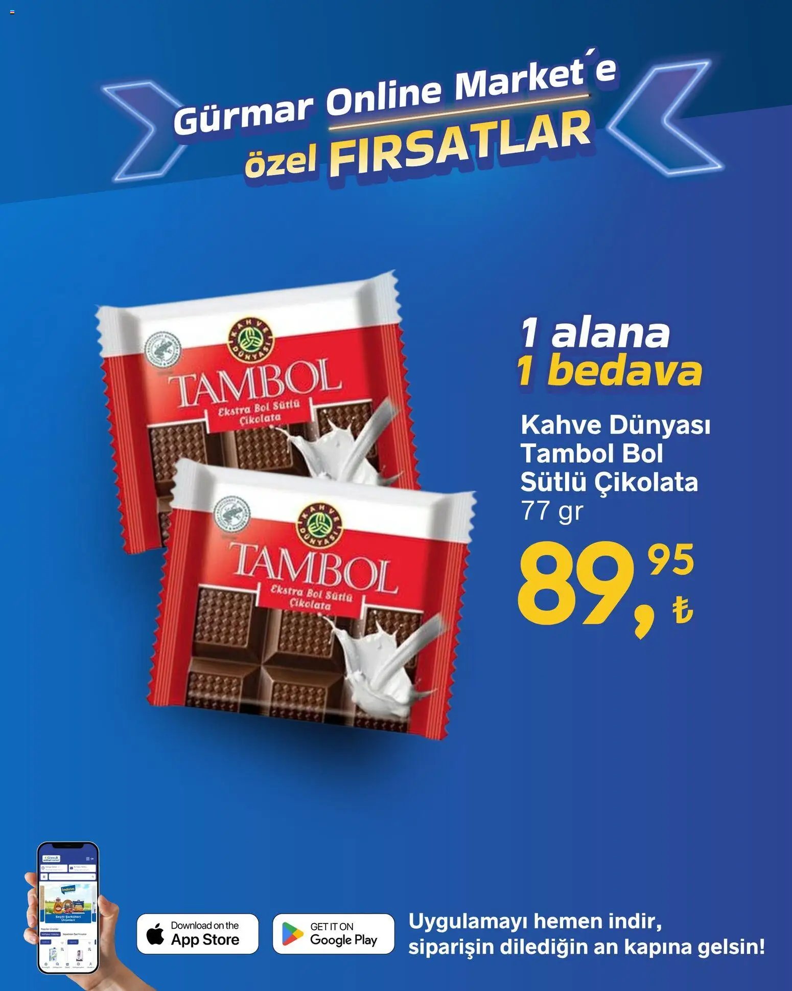 Gürmar - Online Market’e özel fırsatlar