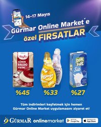 Gürmar - Online Market’e özel fırsatlar
