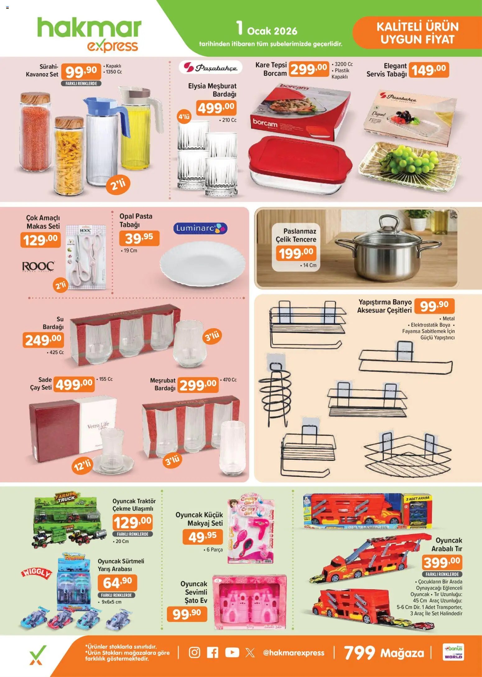 Hakmar Express Salı Aktüel Ürünler