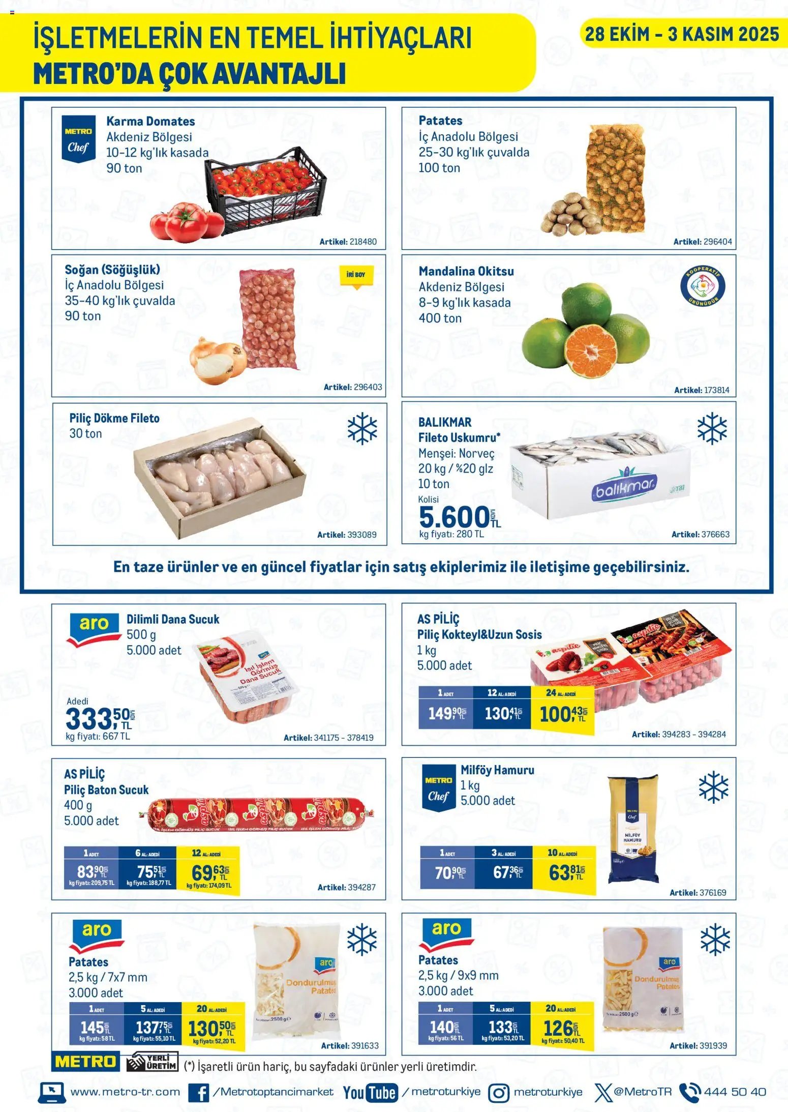 Metro - İşletmelerin En Temel İhtiyaçları Metro'da Çok Avantajlı