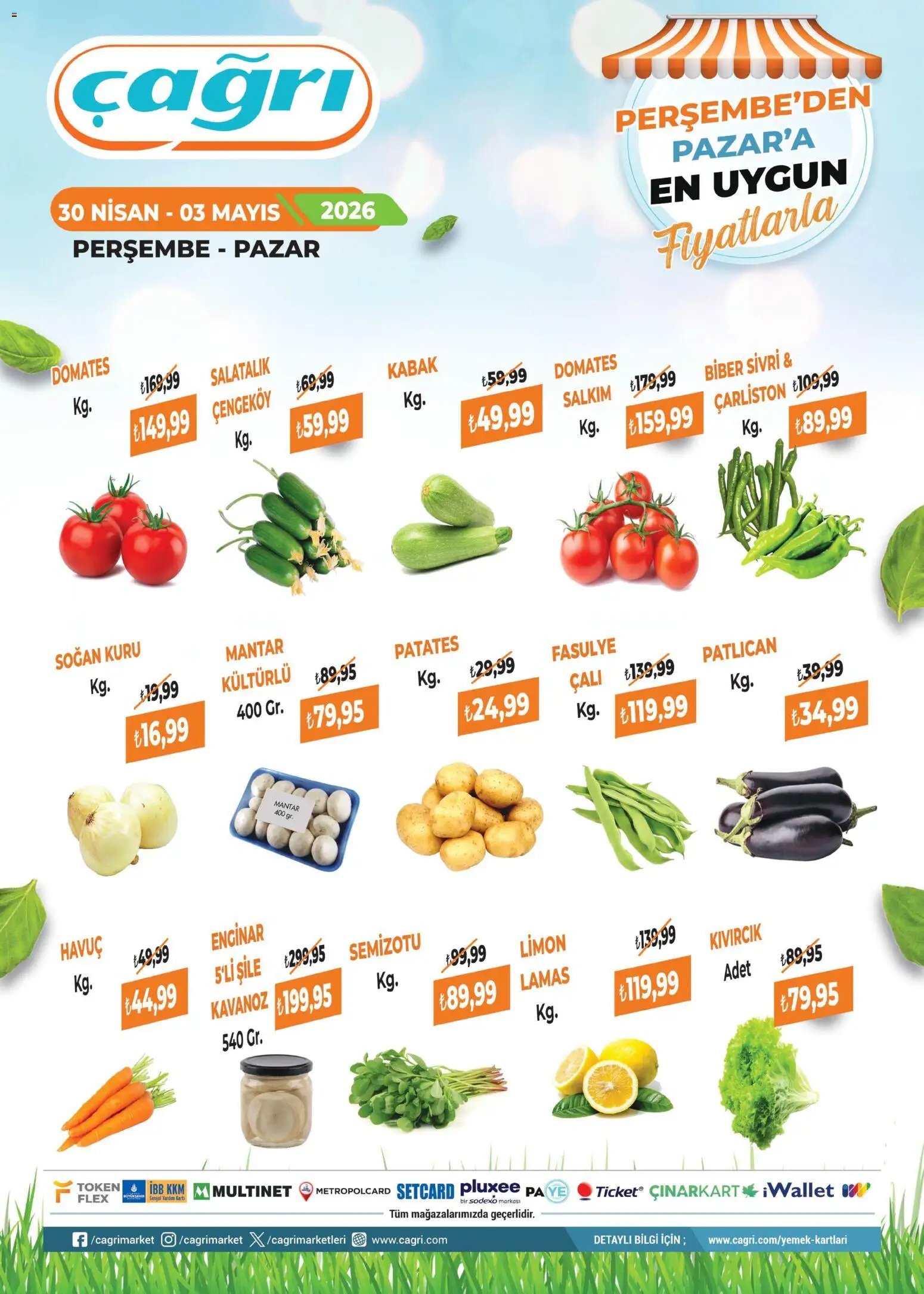 Çağrı Market - Manav Katalog