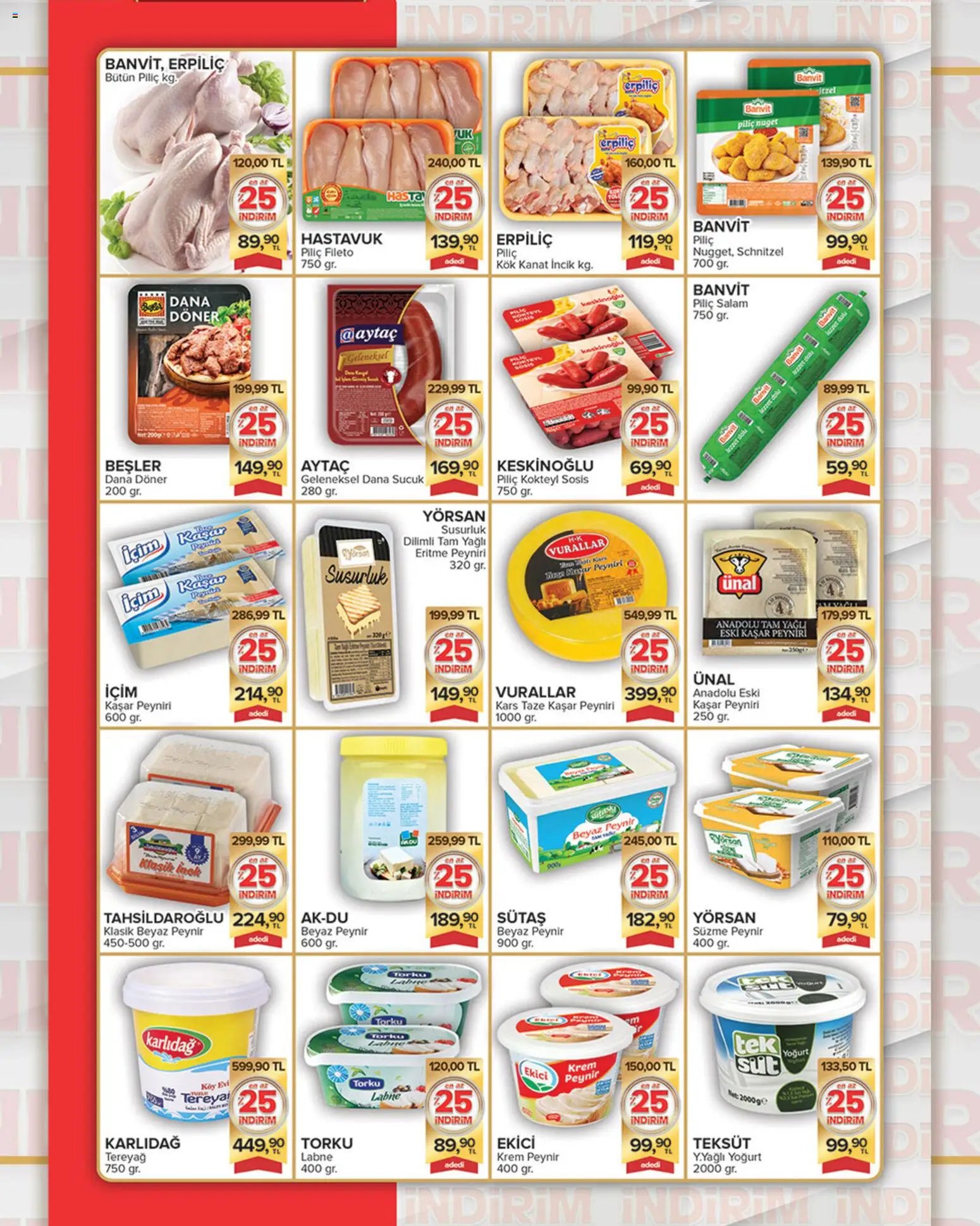 Seyhanlar Market Katalog %25 İndirim