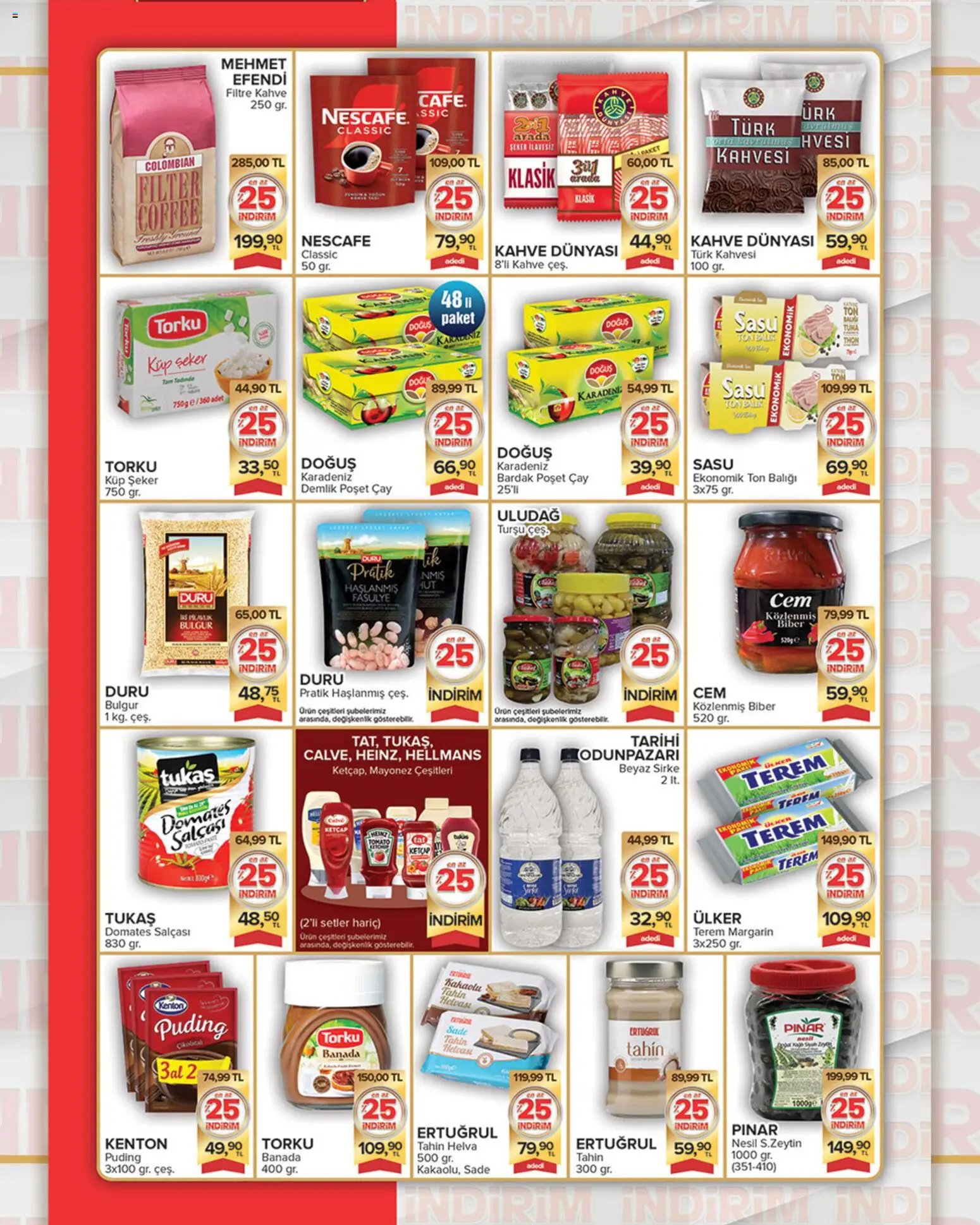 Seyhanlar Market Katalog %25 İndirim