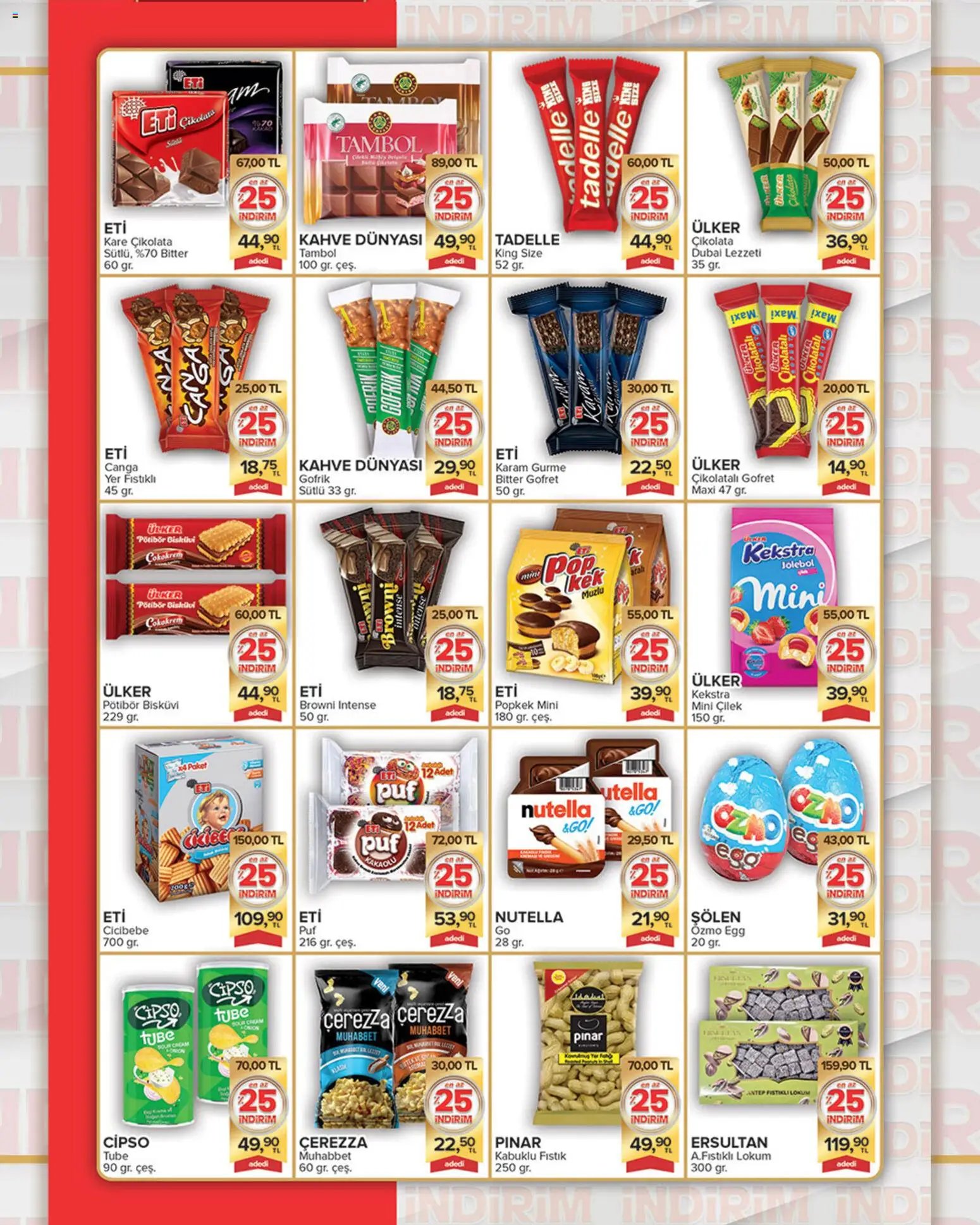 Seyhanlar Market Katalog %25 İndirim