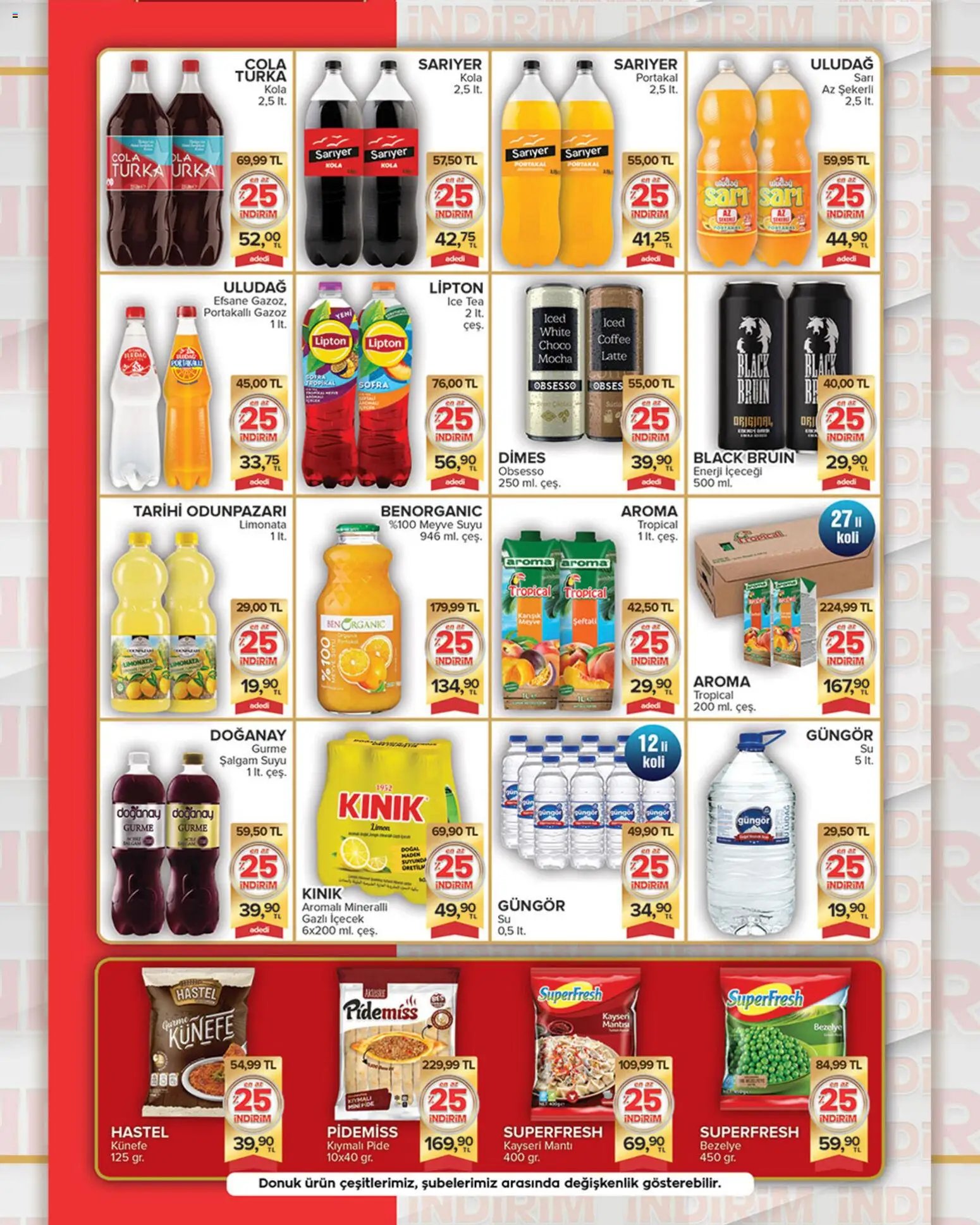 Seyhanlar Market Katalog %25 İndirim