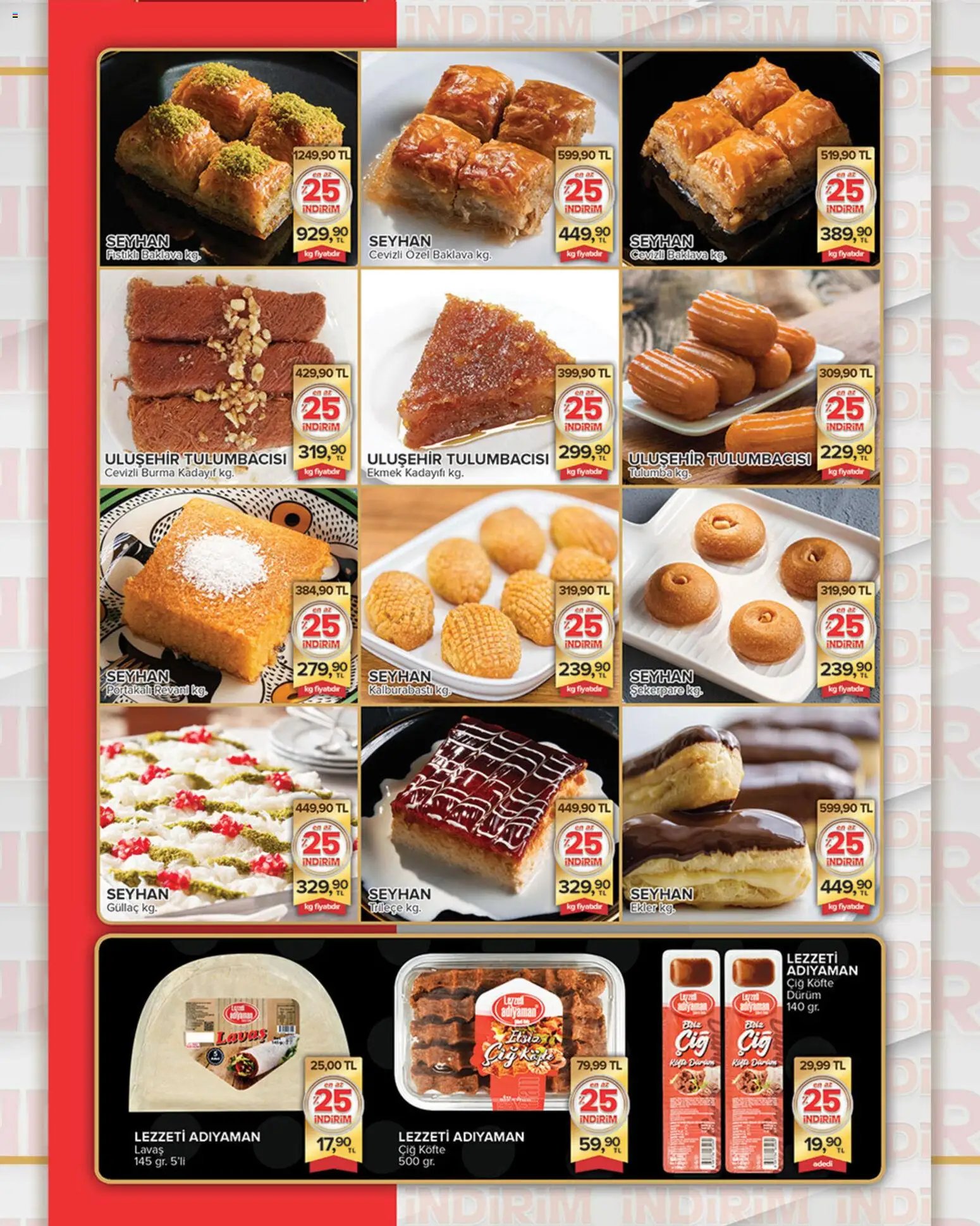 Seyhanlar Market Katalog %25 İndirim