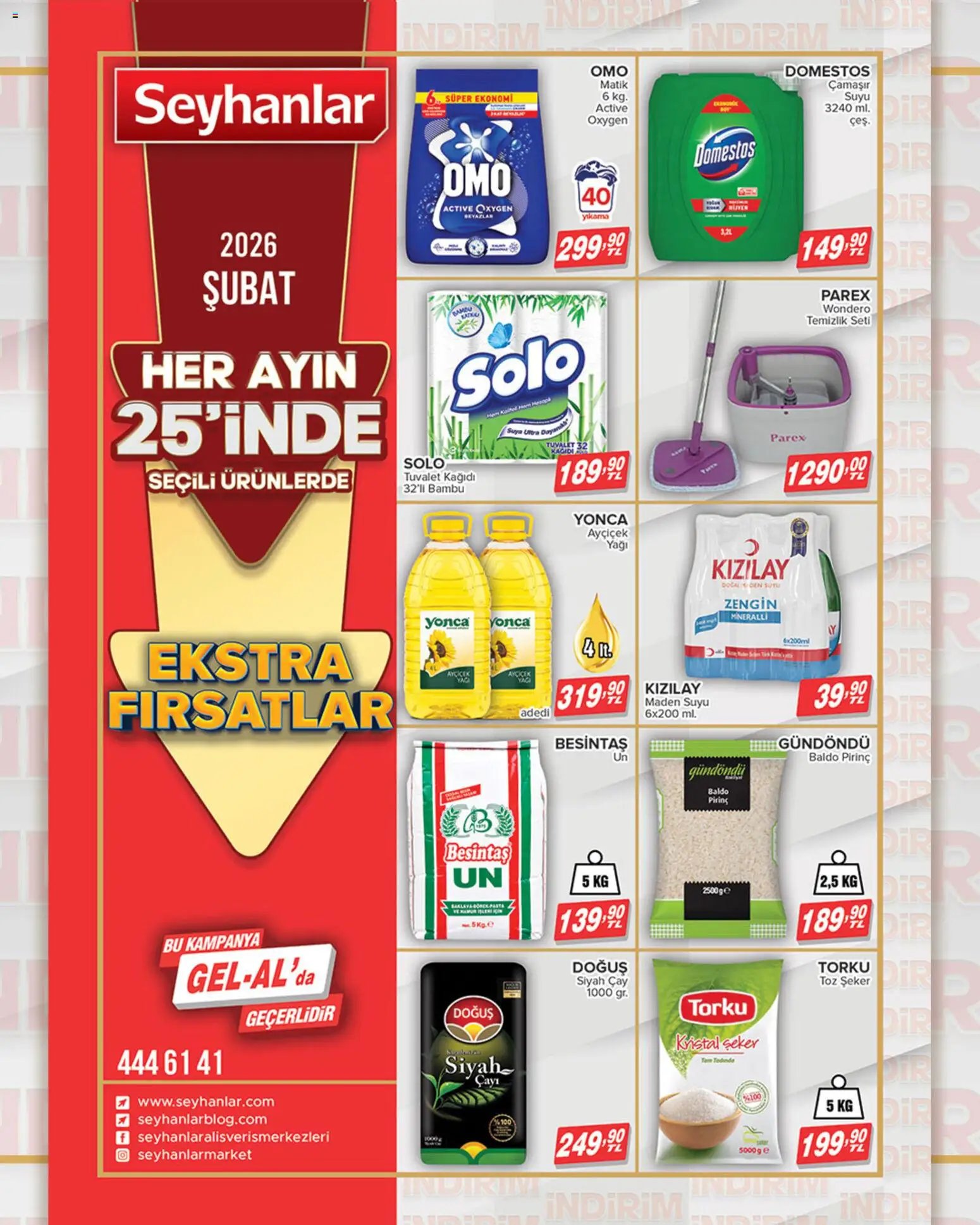 Seyhanlar Market Katalog %25 İndirim