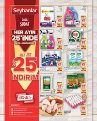 Seyhanlar Market Katalog %25 İndirim