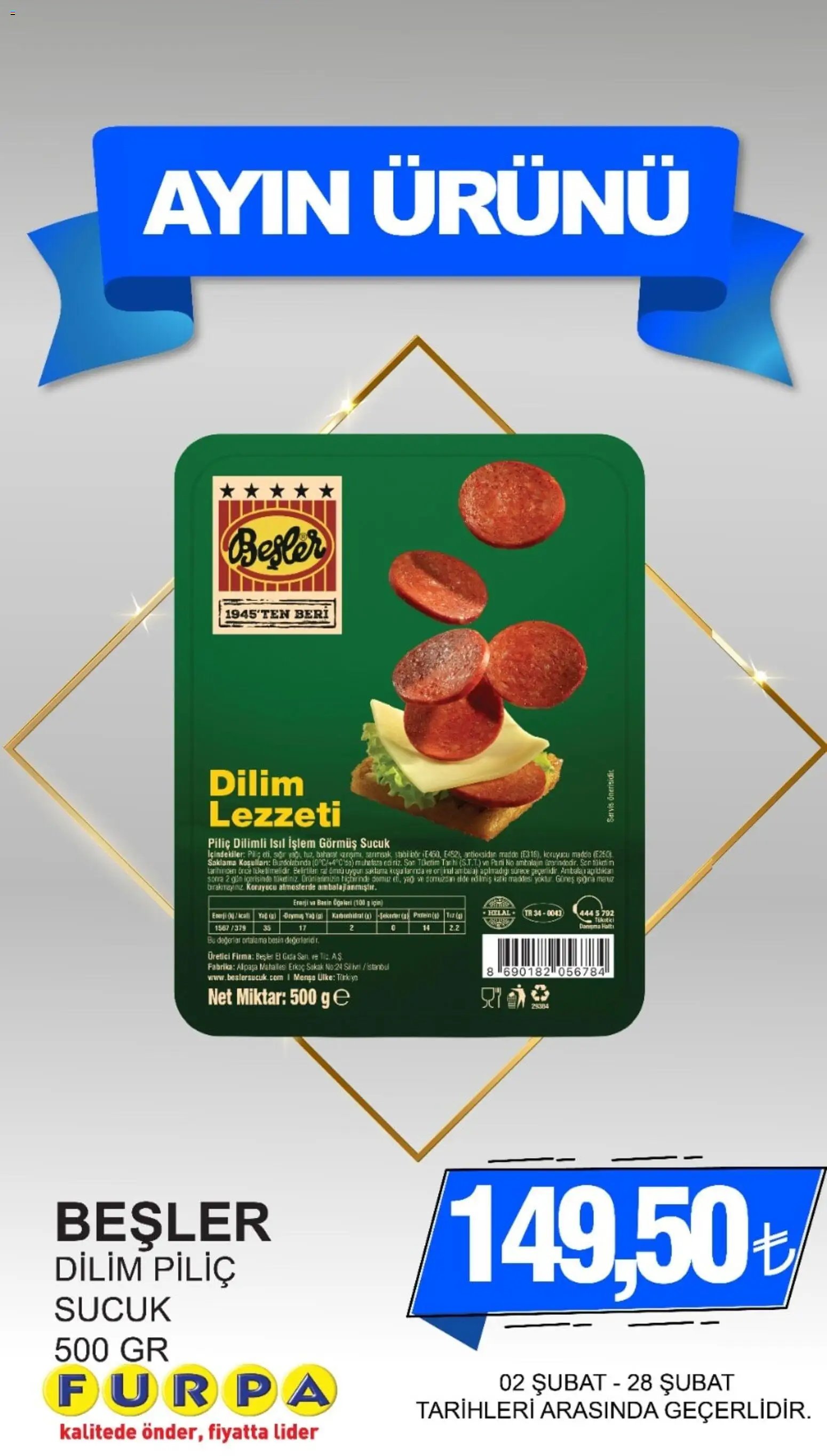 Furpa Katalog Ayın Ürünleri