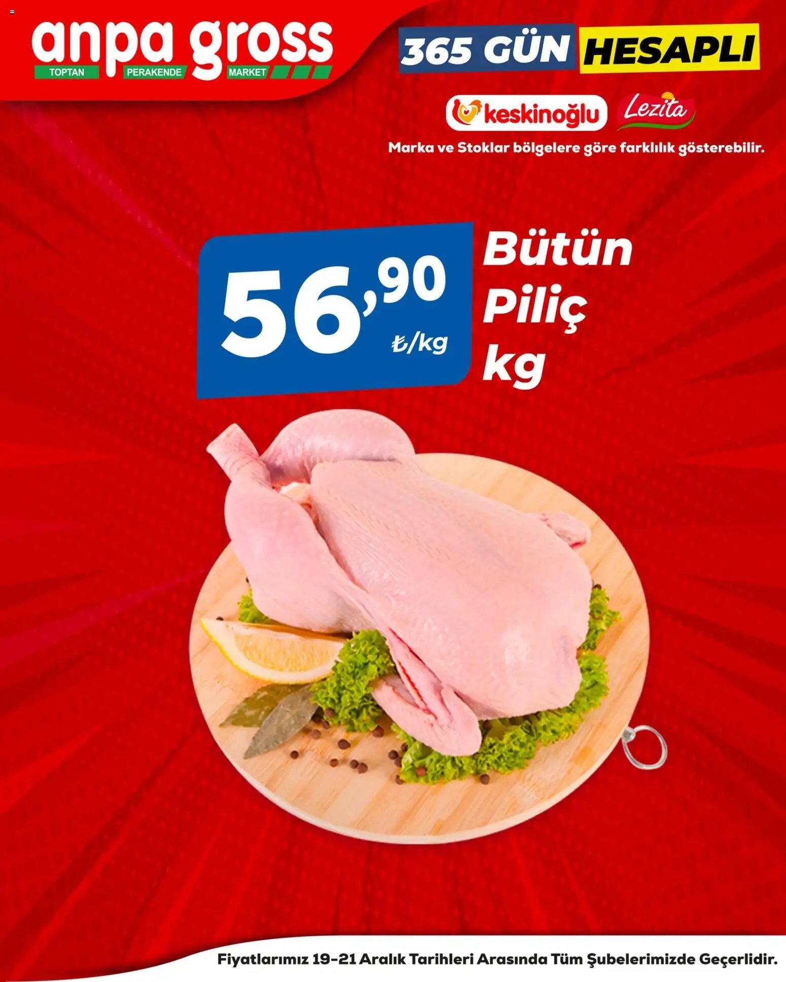 Anpa Gross Piliçte Tazelik