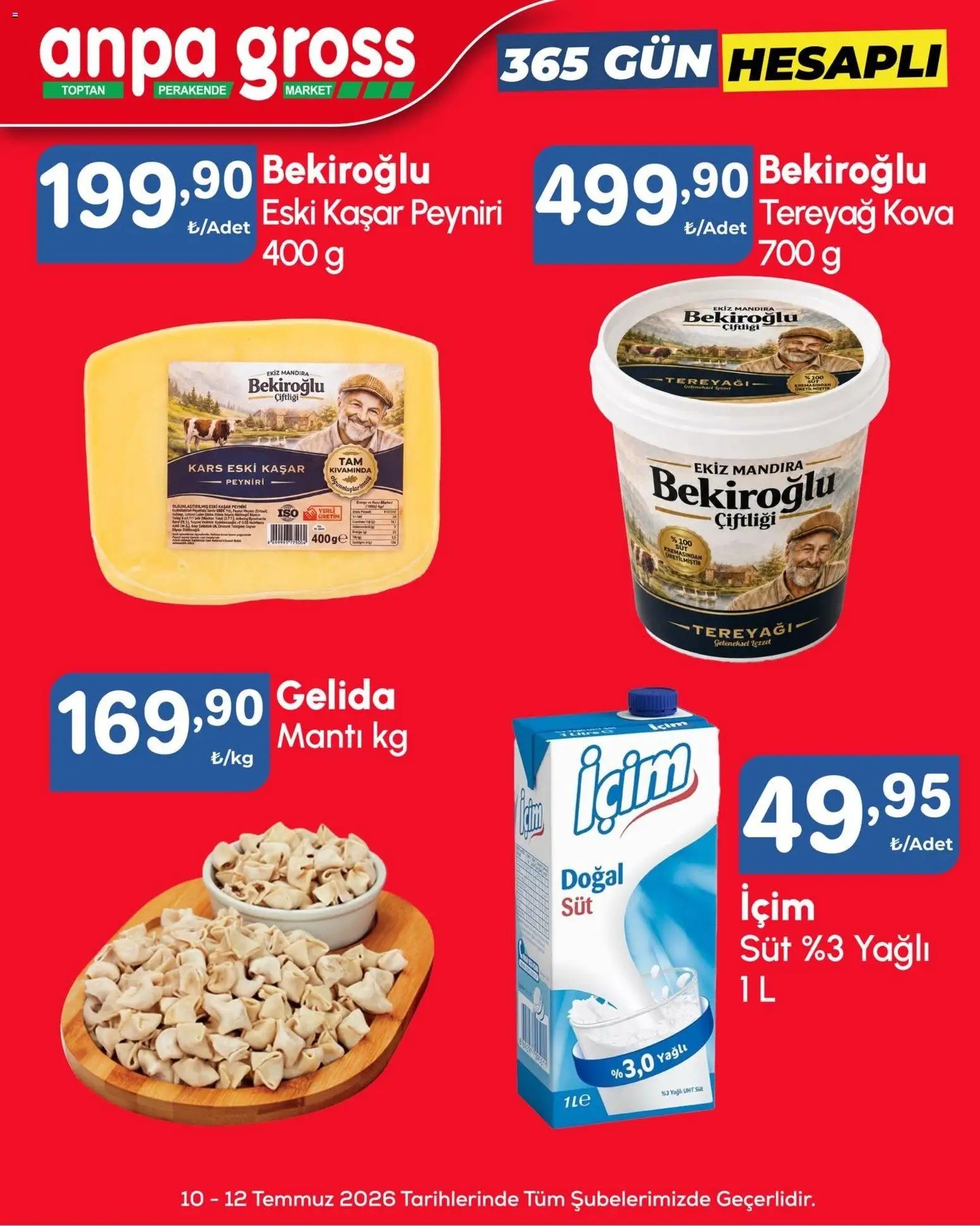Anpa Gross - Hafta sonu fırsatları