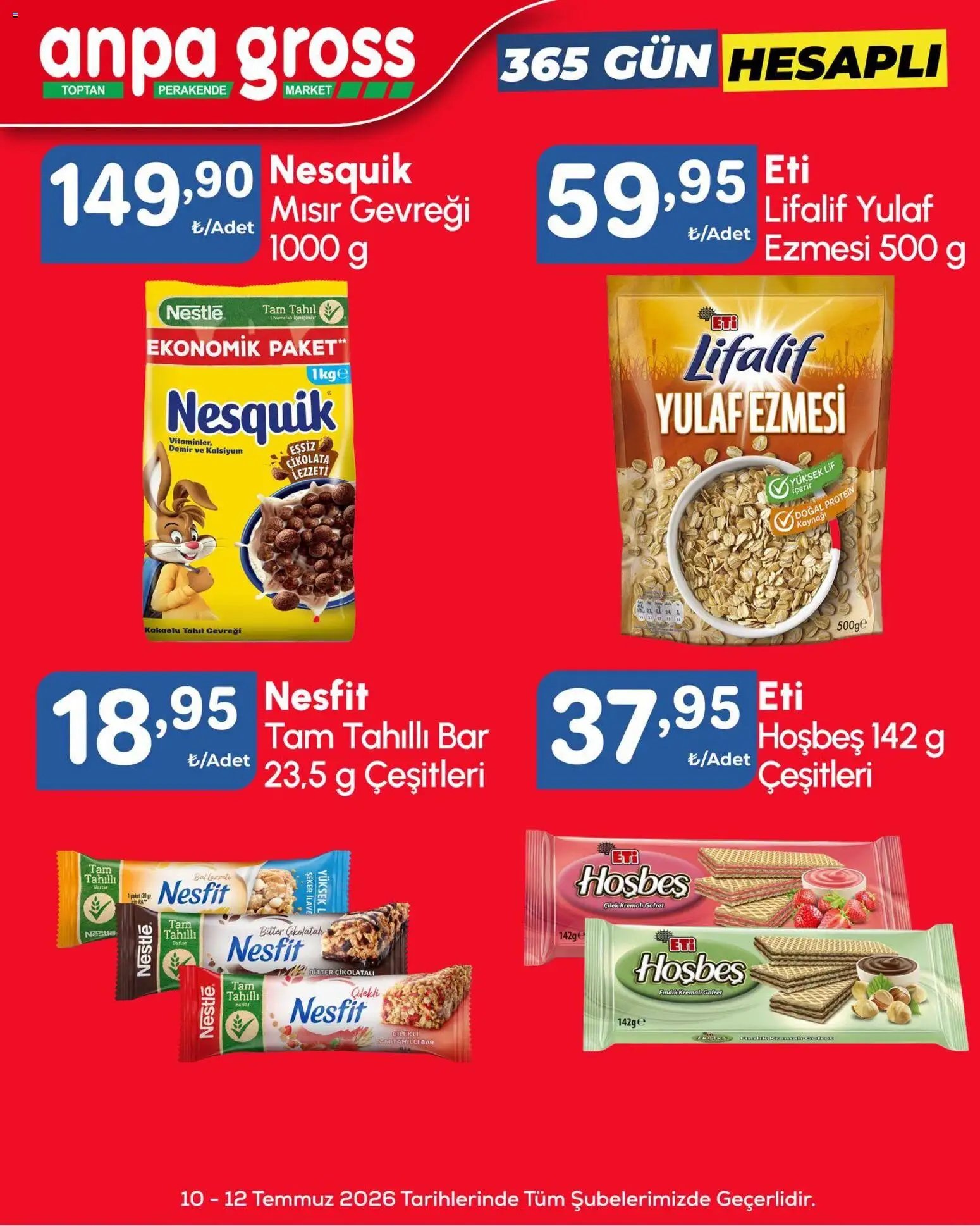 Anpa Gross - Hafta sonu fırsatları