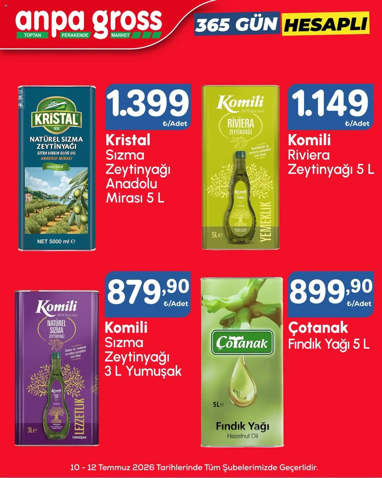 Anpa Gross - Hafta sonu fırsatları