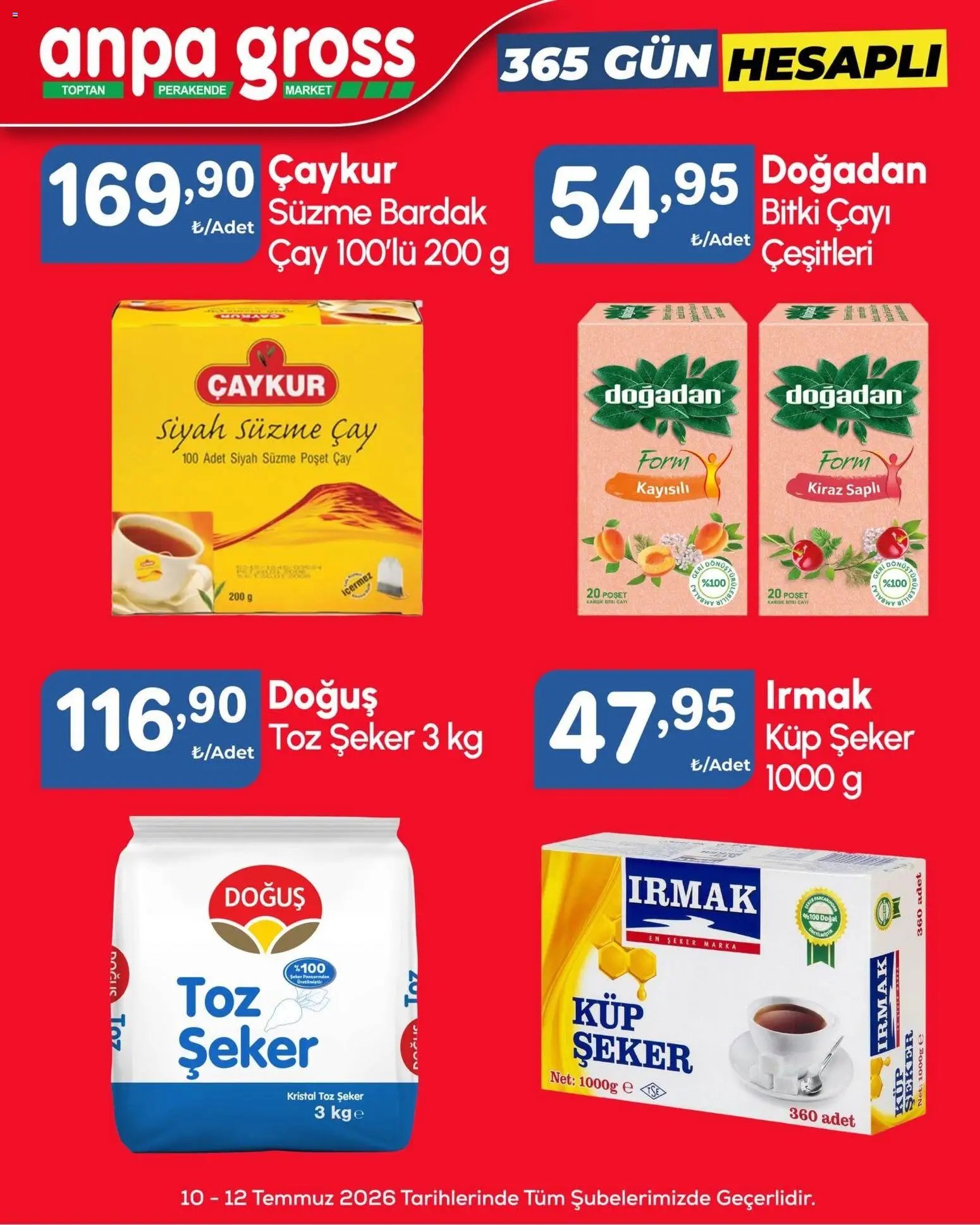 Anpa Gross - Hafta sonu fırsatları
