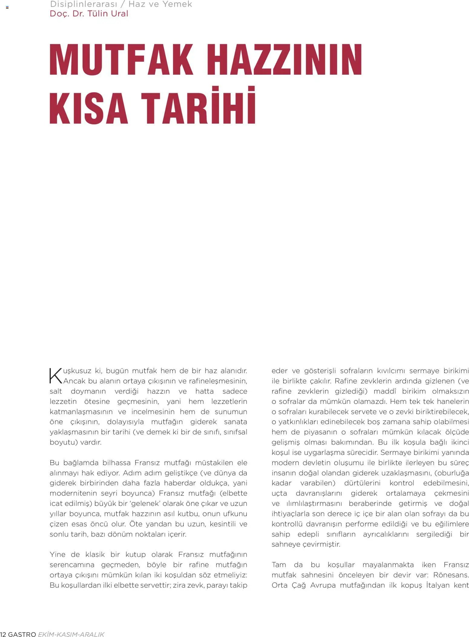 Metr  Katalog Gastro Ekim - Kasım - Aralık 2025