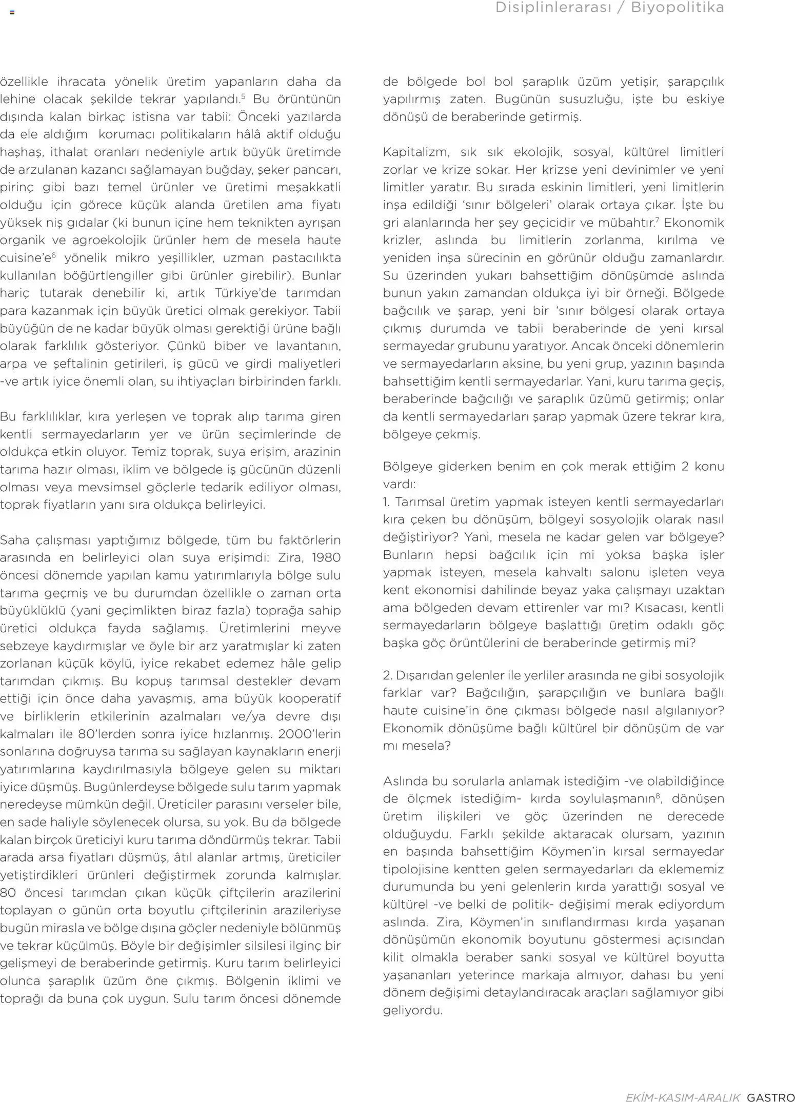 Metr  Katalog Gastro Ekim - Kasım - Aralık 2025