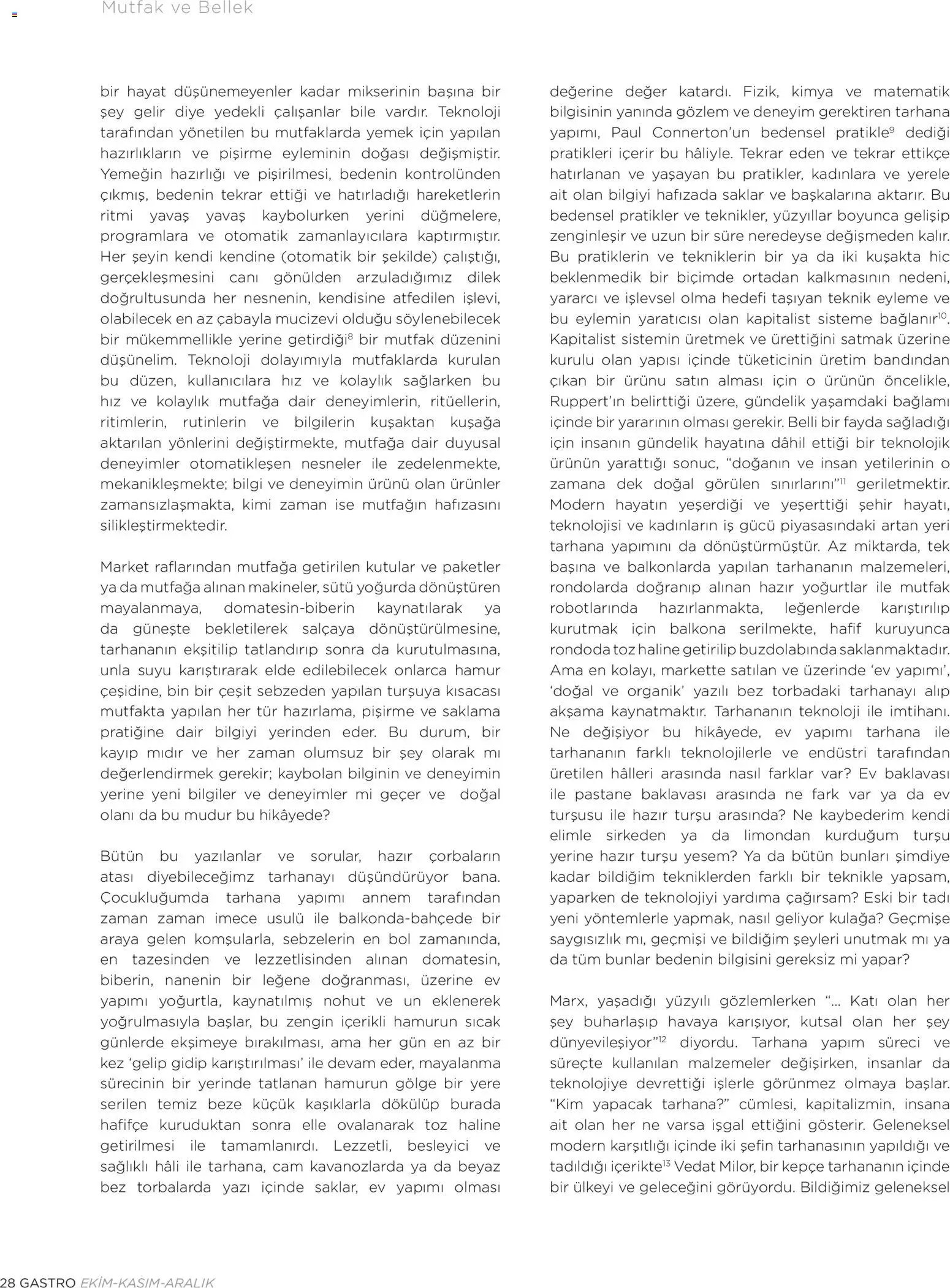 Metr  Katalog Gastro Ekim - Kasım - Aralık 2025