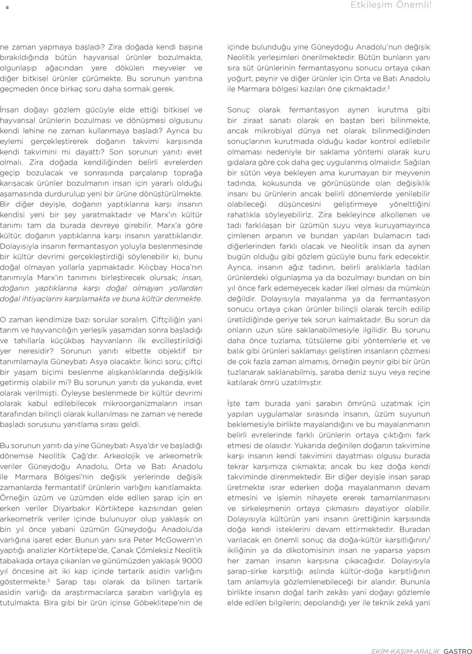 Metr  Katalog Gastro Ekim - Kasım - Aralık 2025