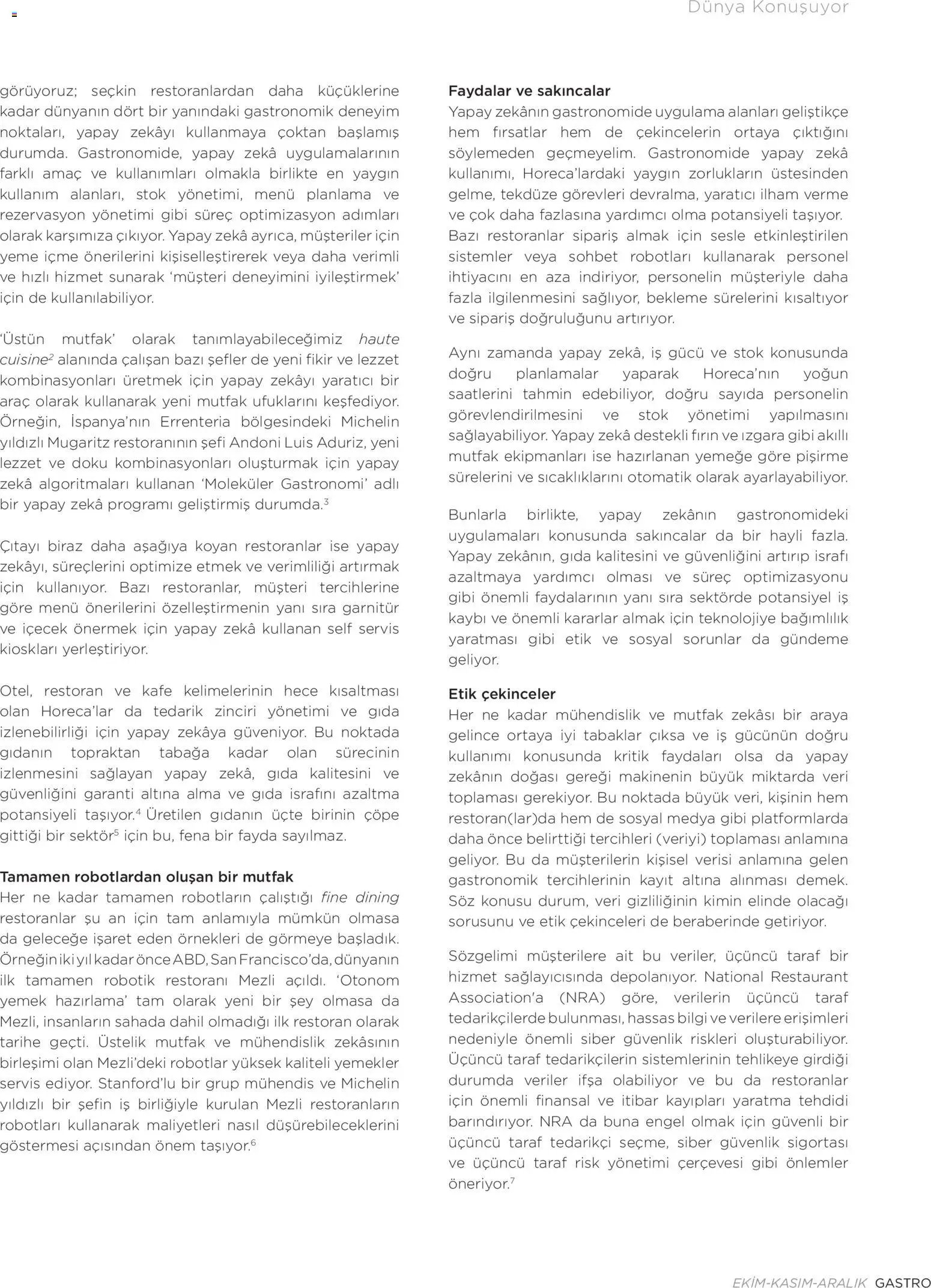 Metr  Katalog Gastro Ekim - Kasım - Aralık 2025