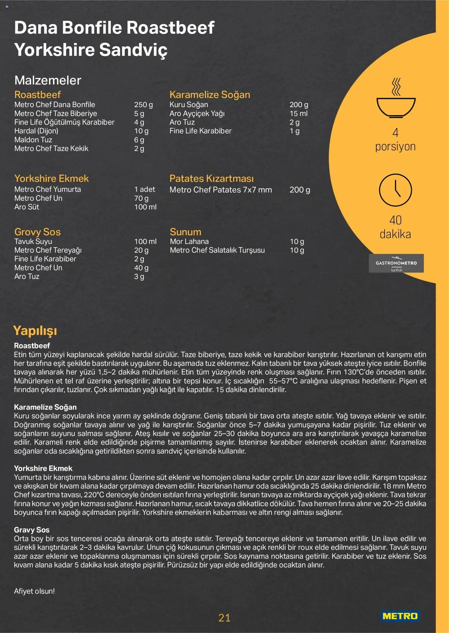 Metro - Et & Tavuk & Köfte Restoranları