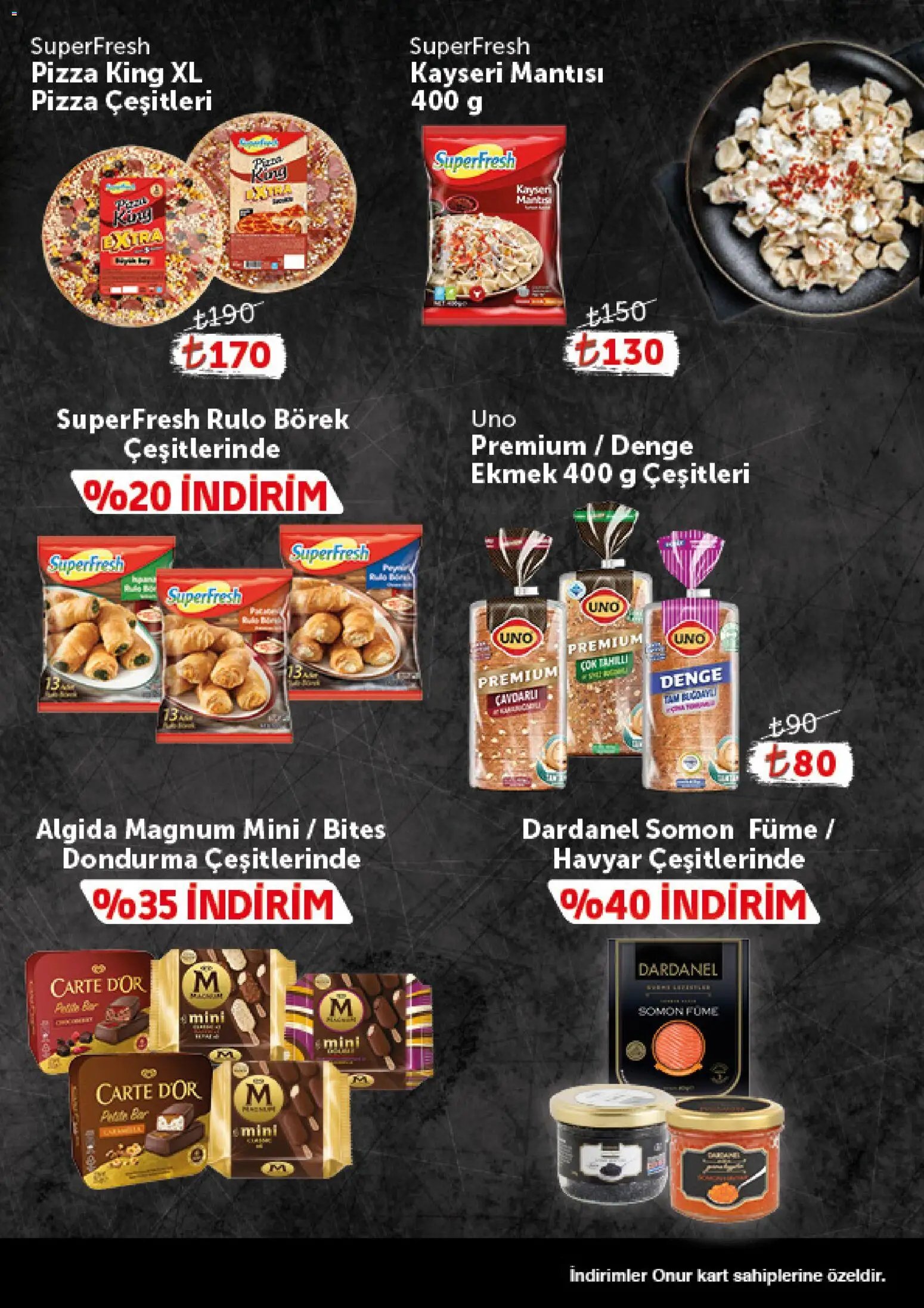 Onur Market - Katalog Gurme