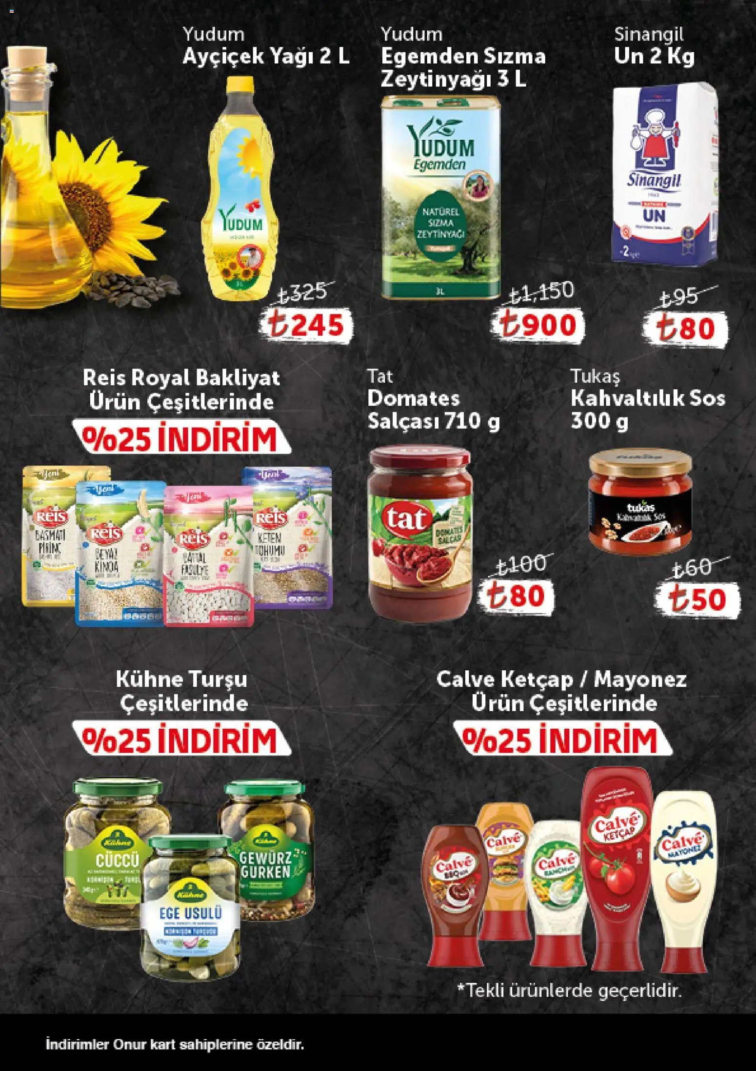 Onur Market - Katalog Gurme