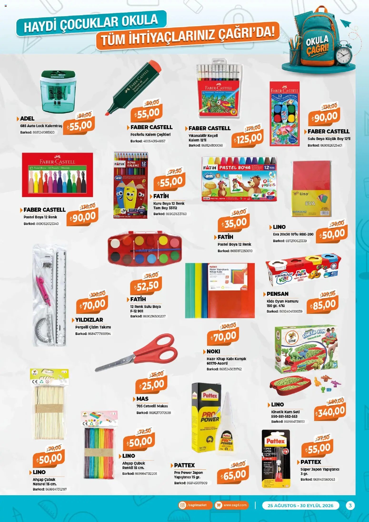 Çağrı Market - Kırtasiye Katalog