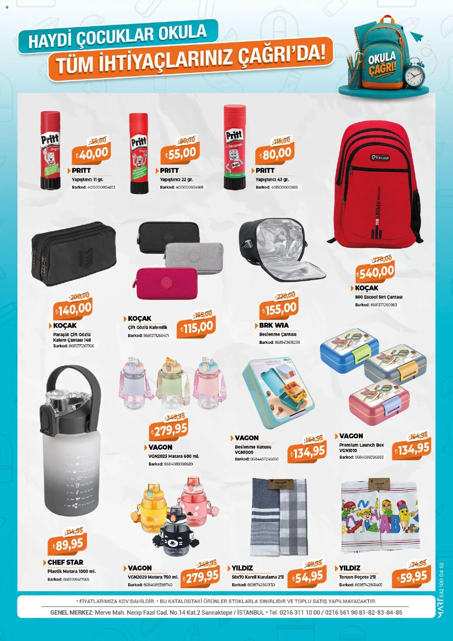 Çağrı Market - Kırtasiye Katalog