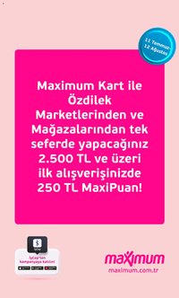 Özdilek Maximum Kart