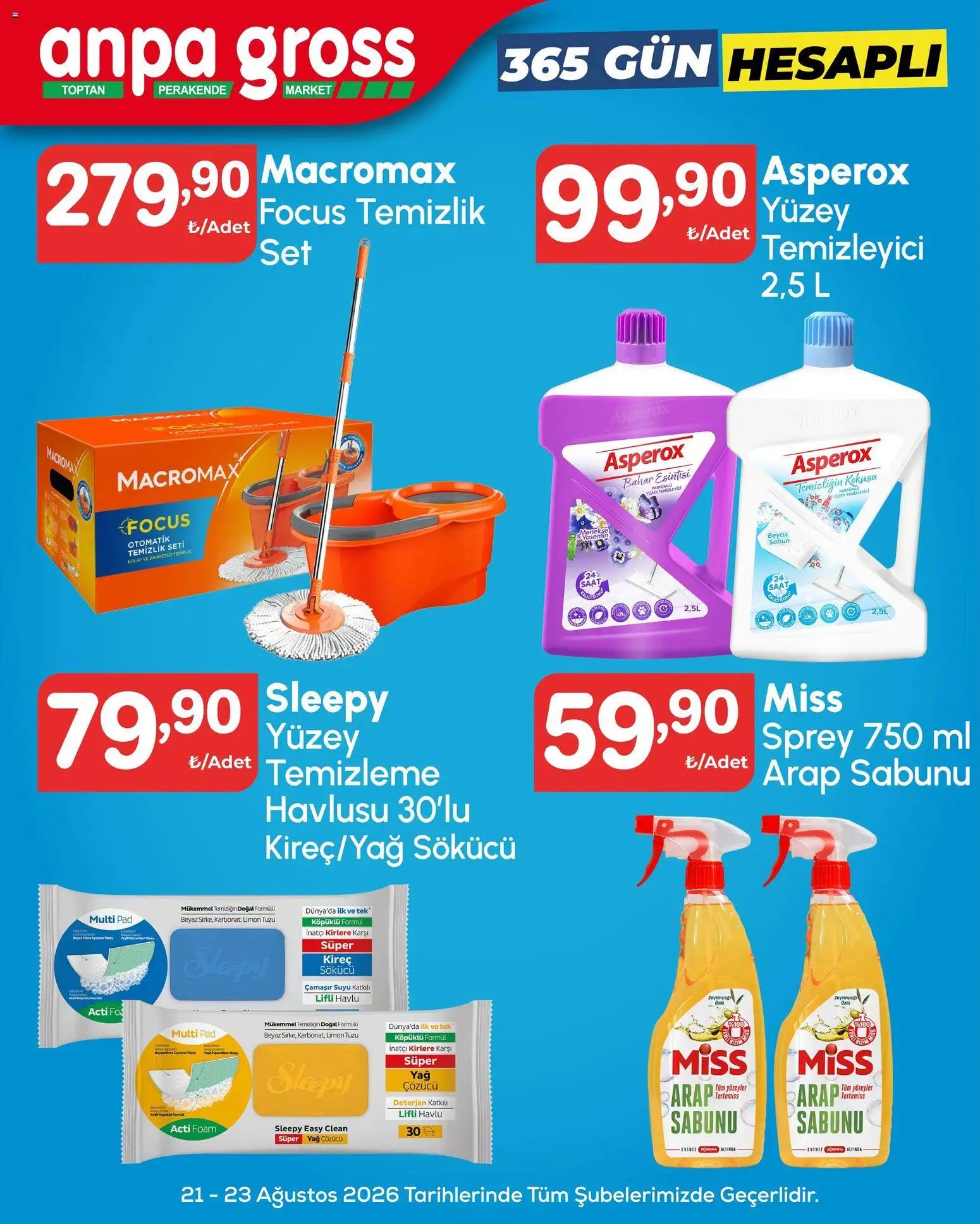 Anpa Gross - Hafta sonu fırsatları