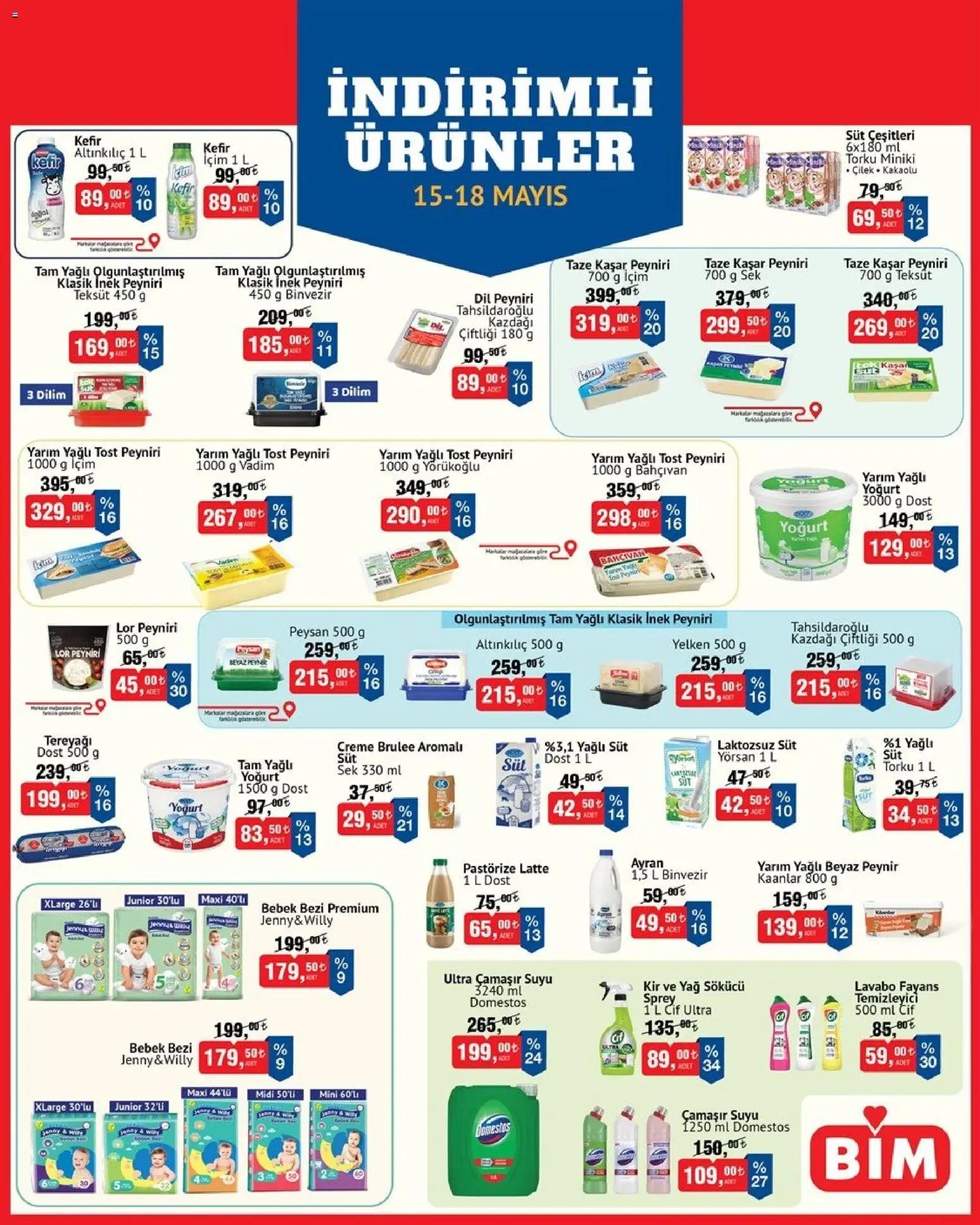 BİM - İndirimli Ürünler