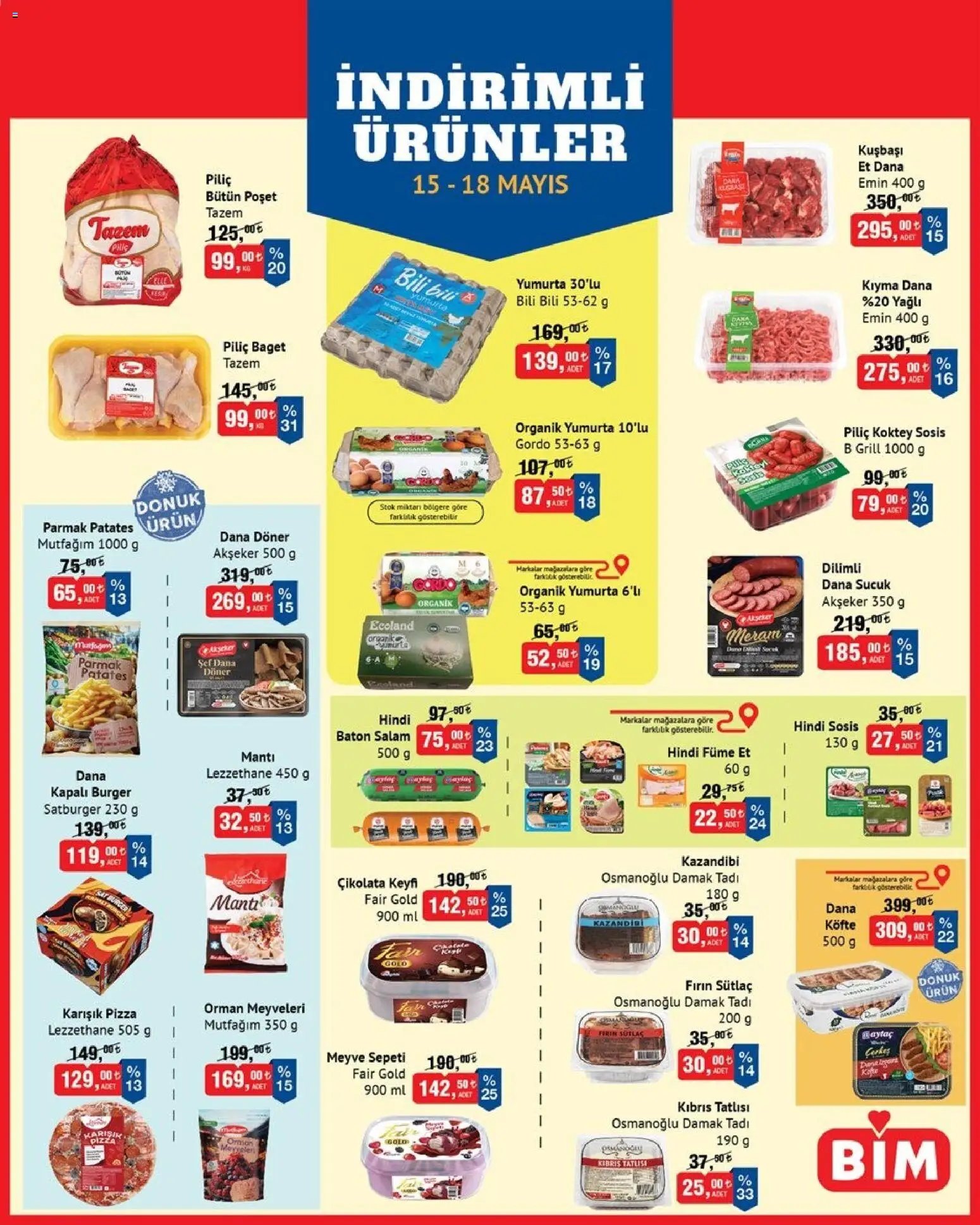 BİM - İndirimli Ürünler