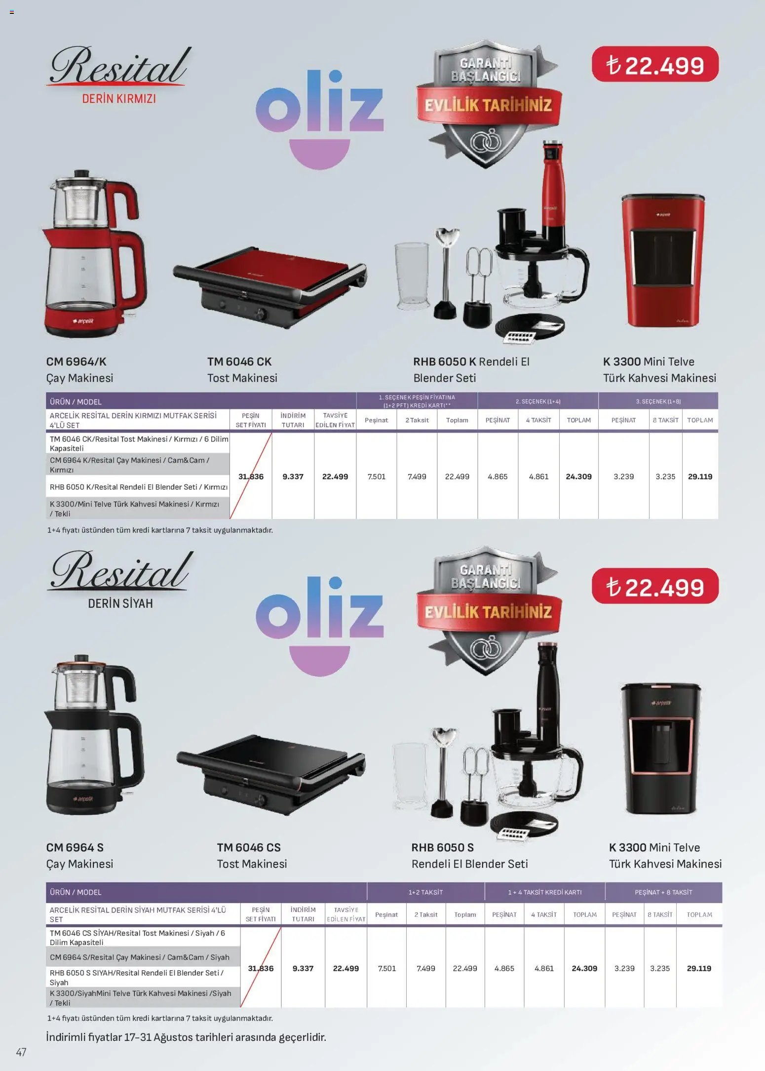 Arçelik Katalog