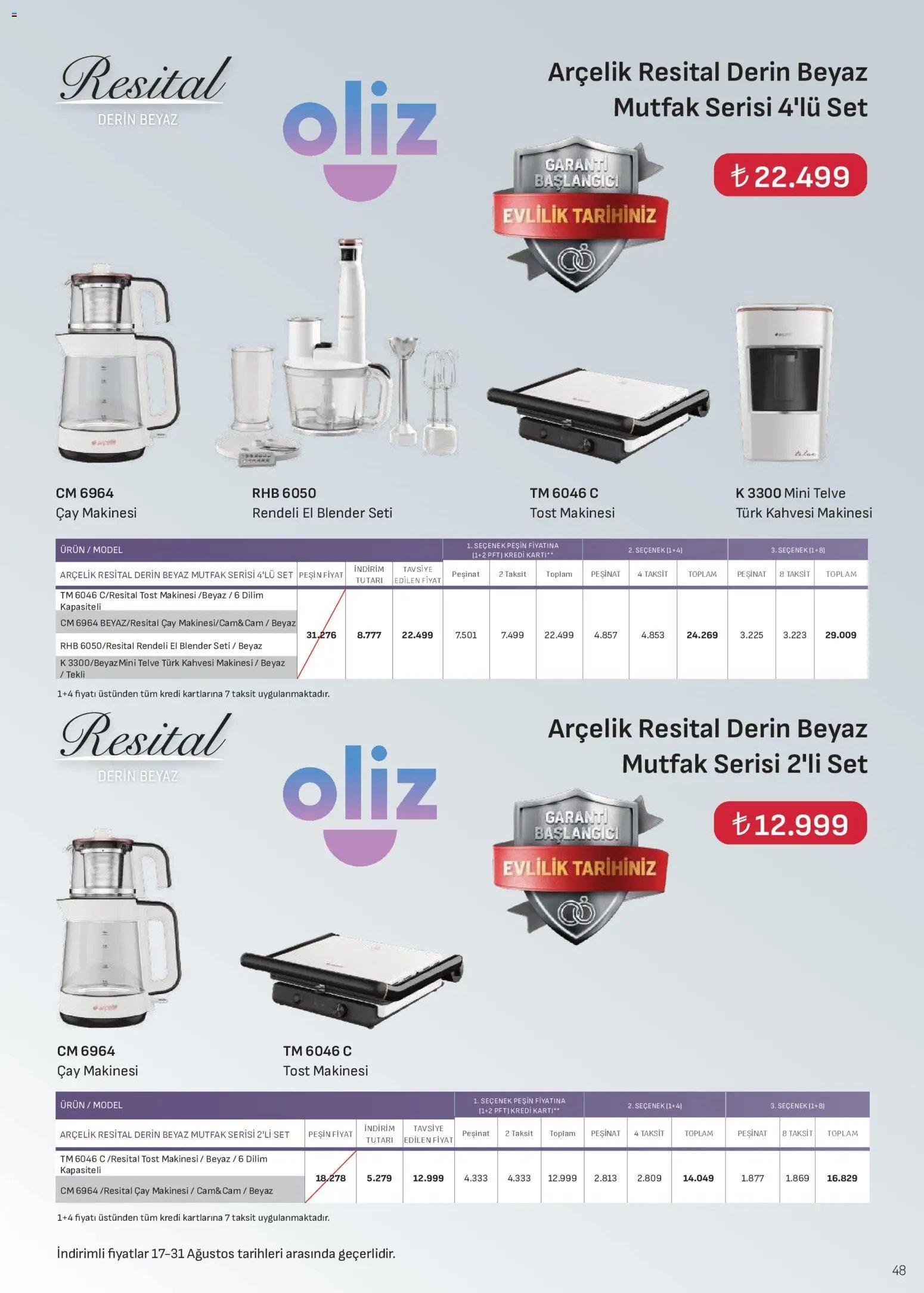 Arçelik Katalog