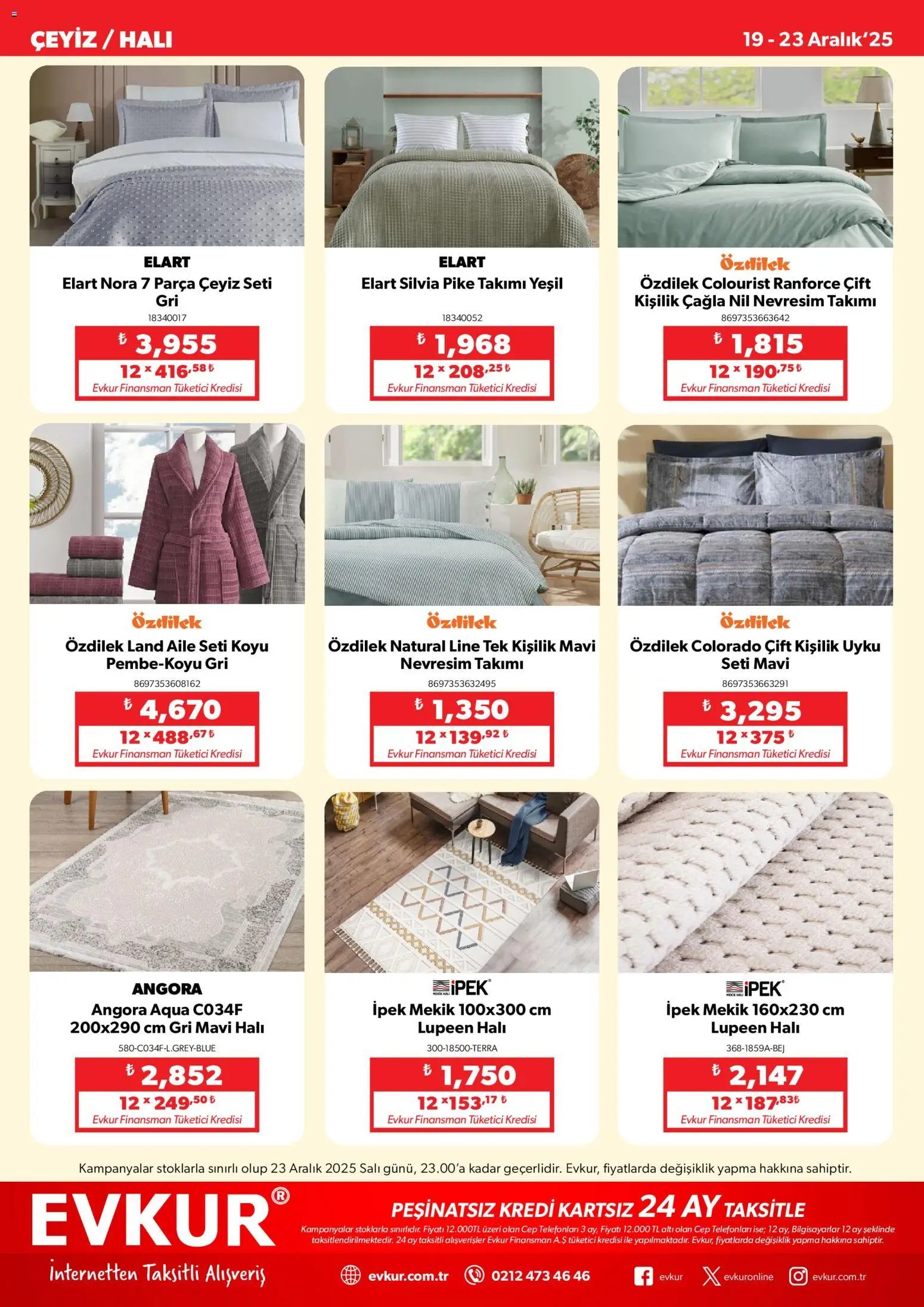 Evkur Muhteşem Fırsatlar