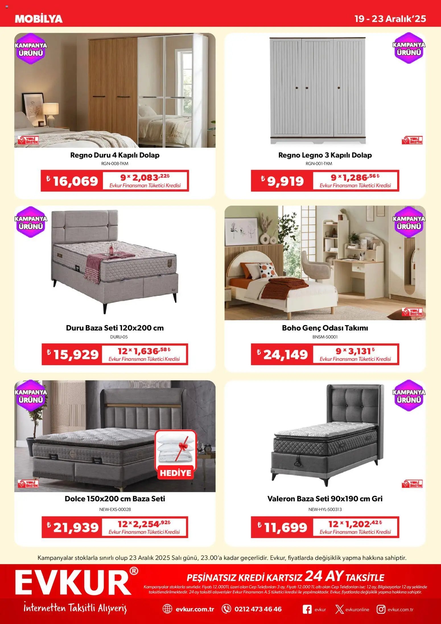 Evkur Muhteşem Fırsatlar