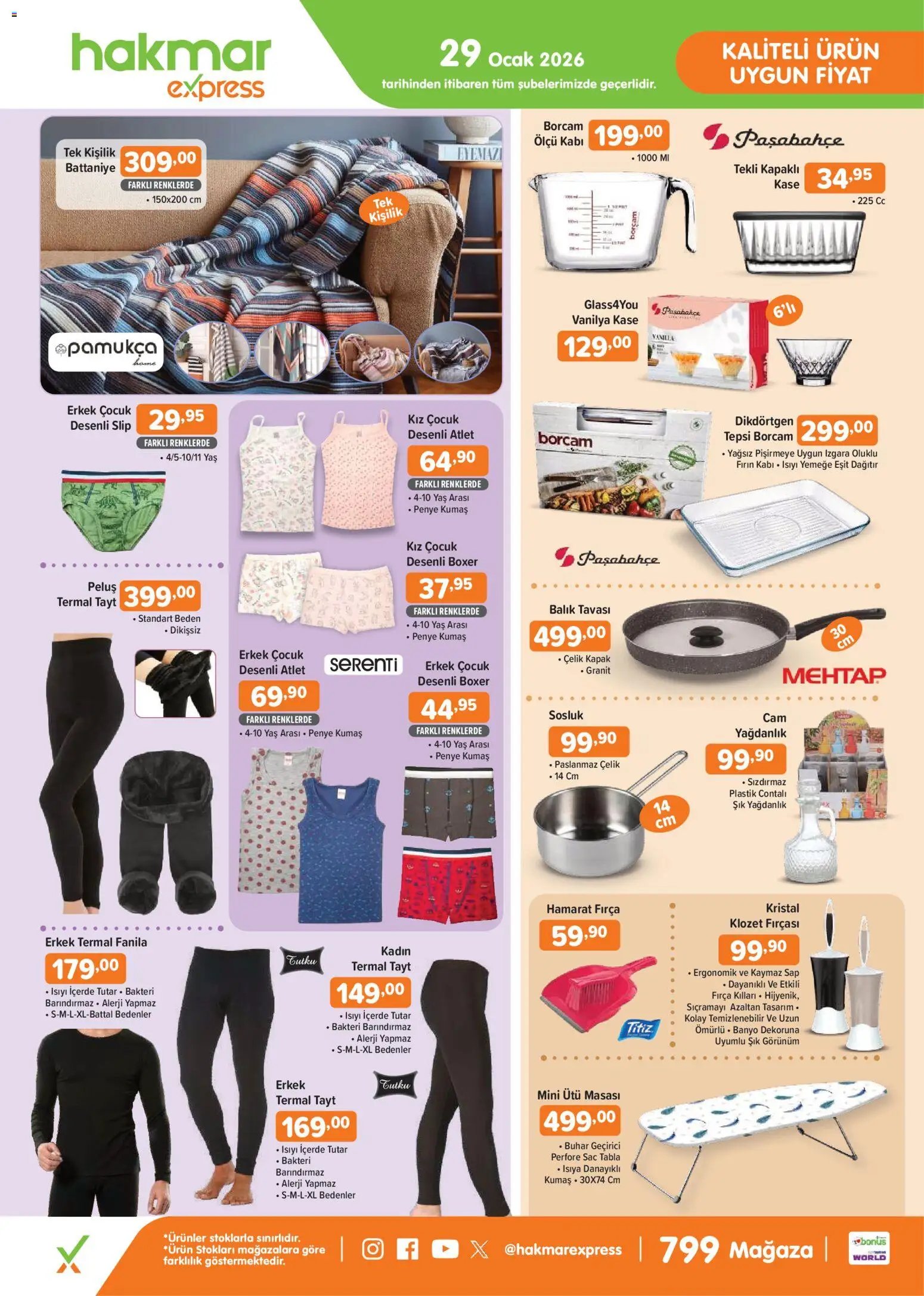 Hakmar Express Perşembe Aktüel Ürünler