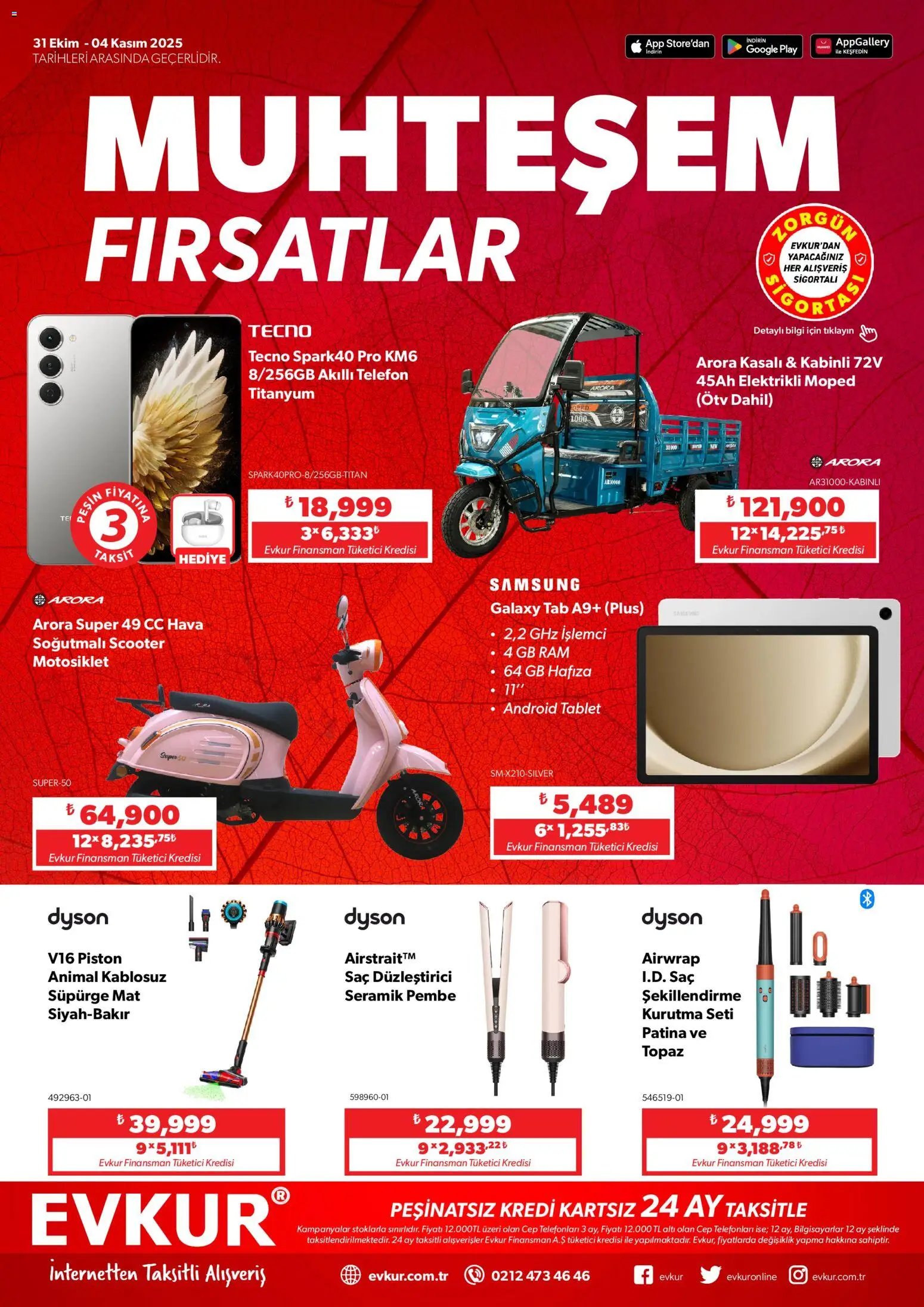 Evkur Muhteşem Fırsatlar