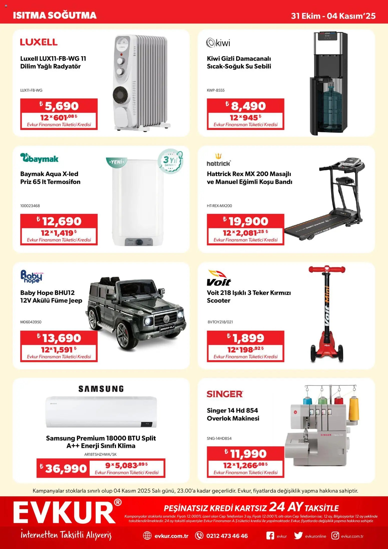 Evkur Muhteşem Fırsatlar