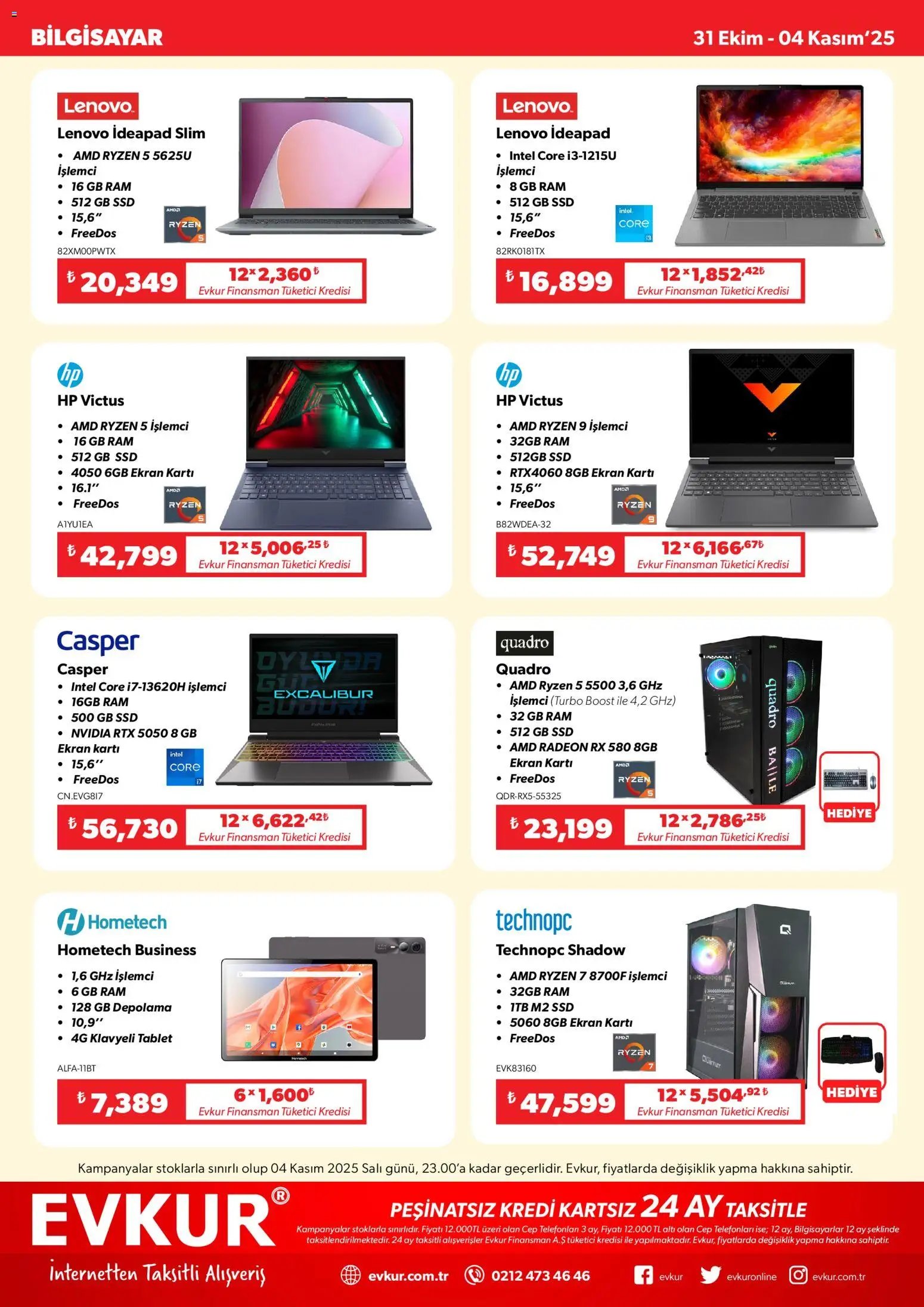 Evkur Muhteşem Fırsatlar