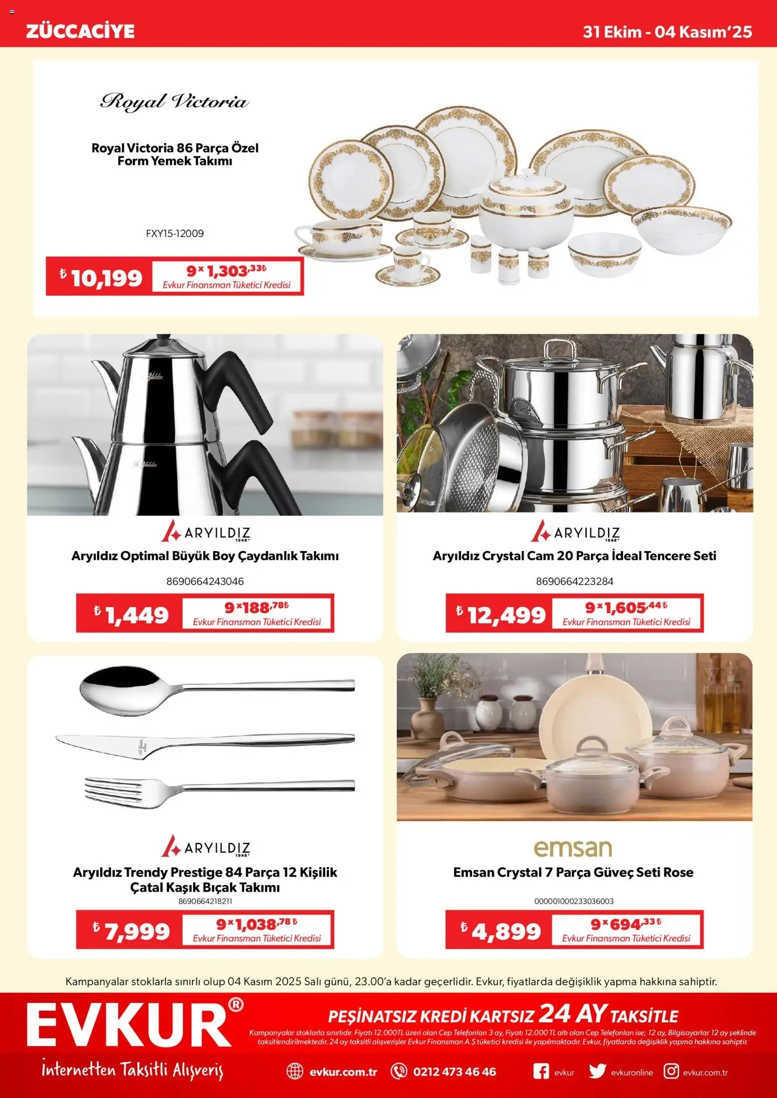 Evkur Muhteşem Fırsatlar