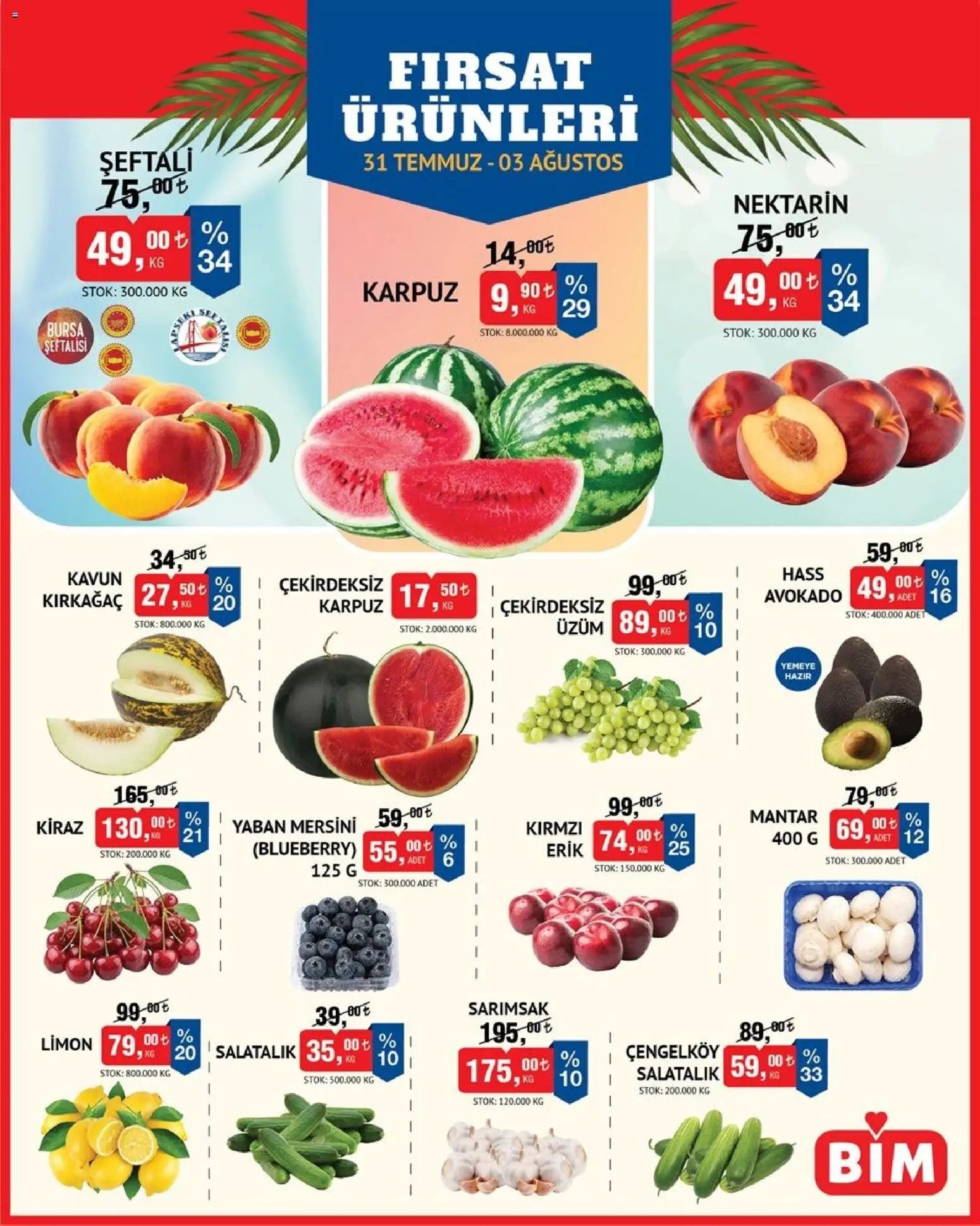 BİM - İndirimli Ürünler