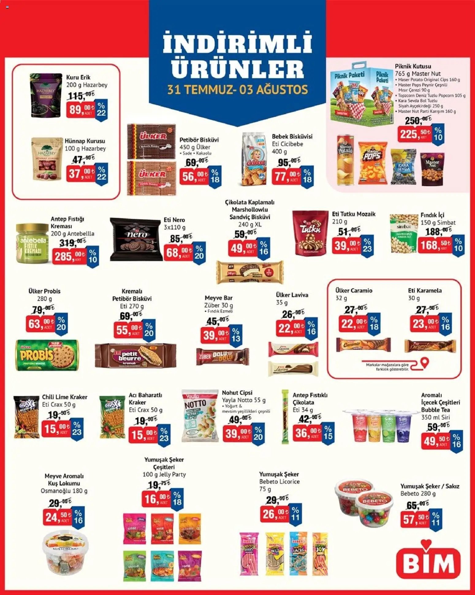 BİM - İndirimli Ürünler