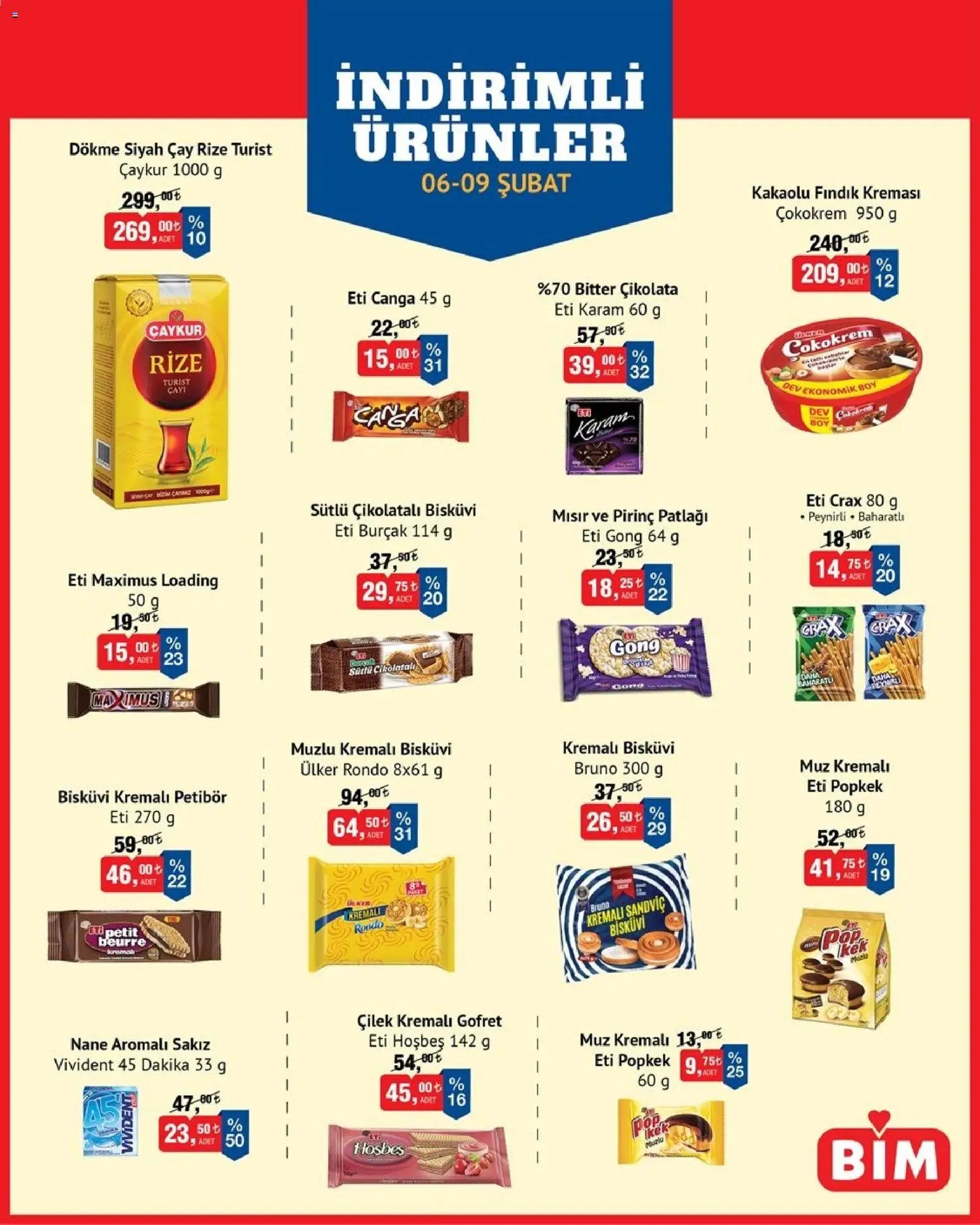 BİM İndirimli Ürünler