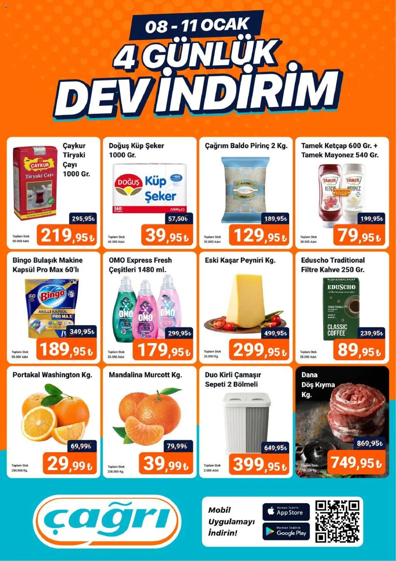 Çağrı Market - 4 Günlük Dev İndirim