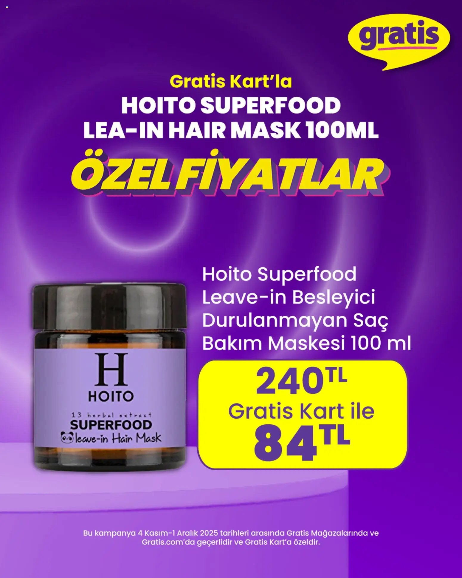 Gratis Özel Fiyatlar