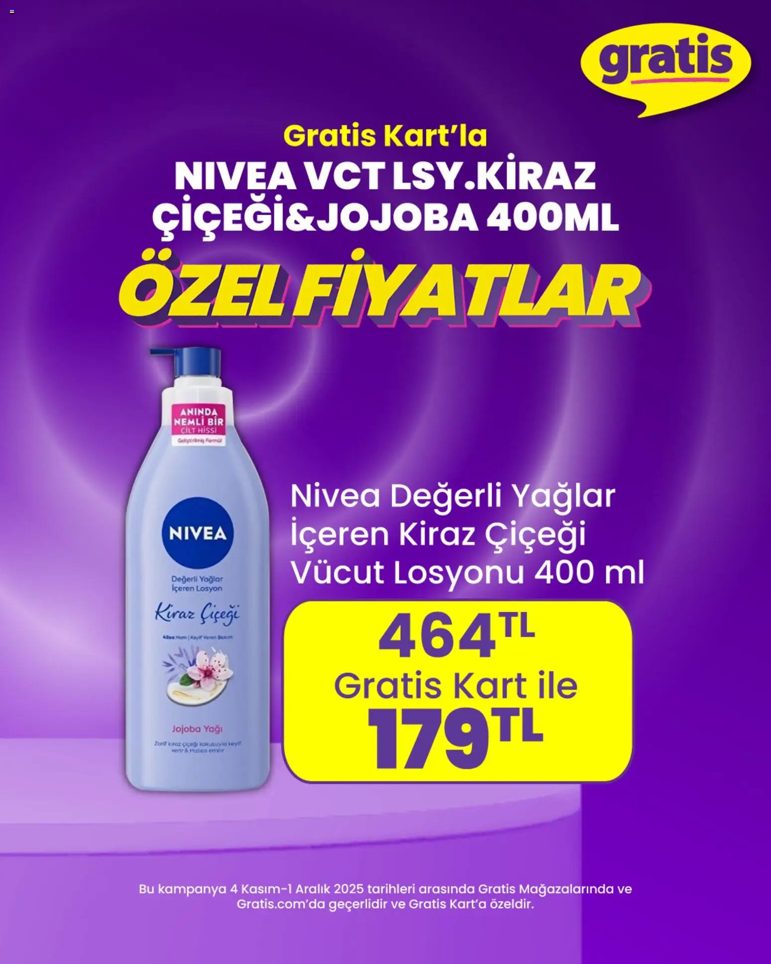 Gratis Özel Fiyatlar